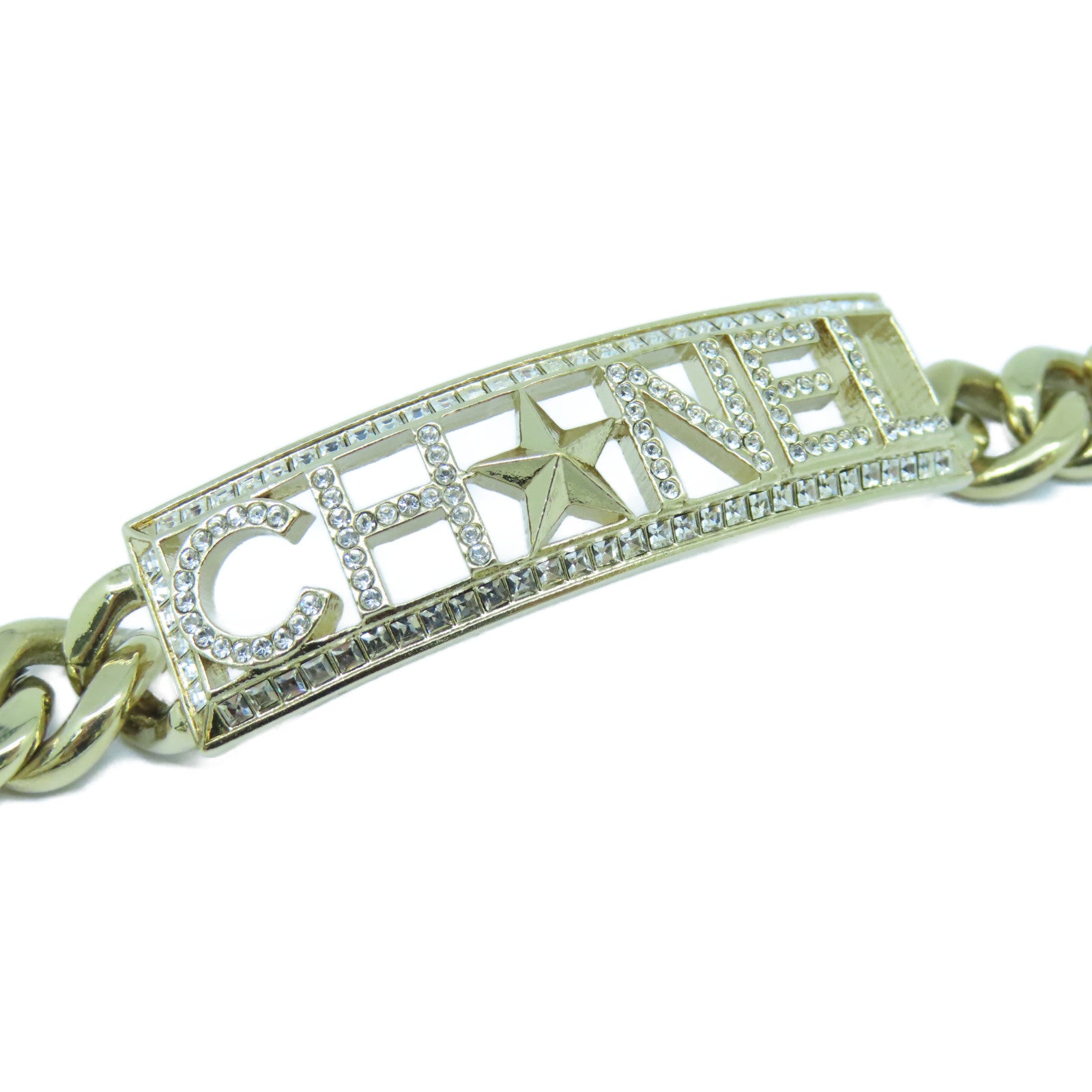 CHANEL 金屬Bracelet手鏈金色
