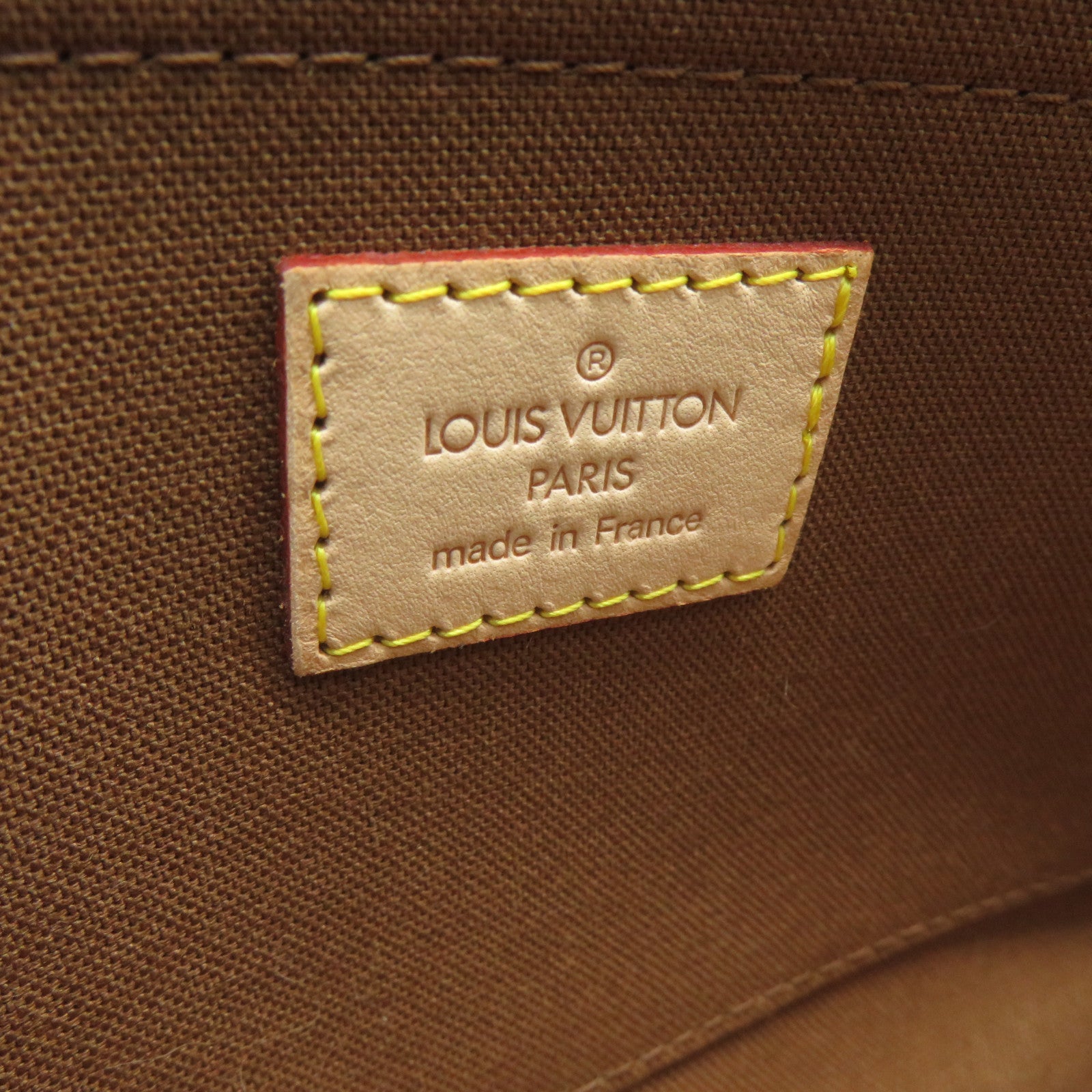 LOUIS VUITTON Monogram Popincourt金扣手挽袋啡色