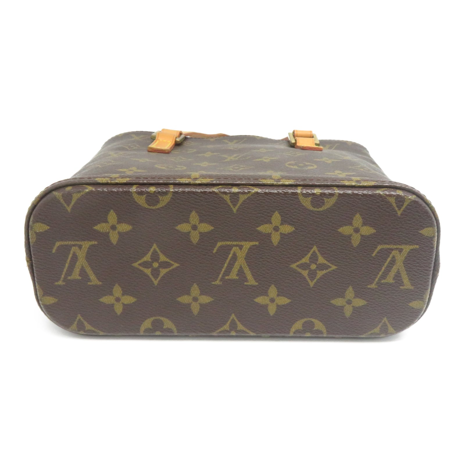 LOUIS VUITTON Monogram Vavin PM金扣手挽袋啡色