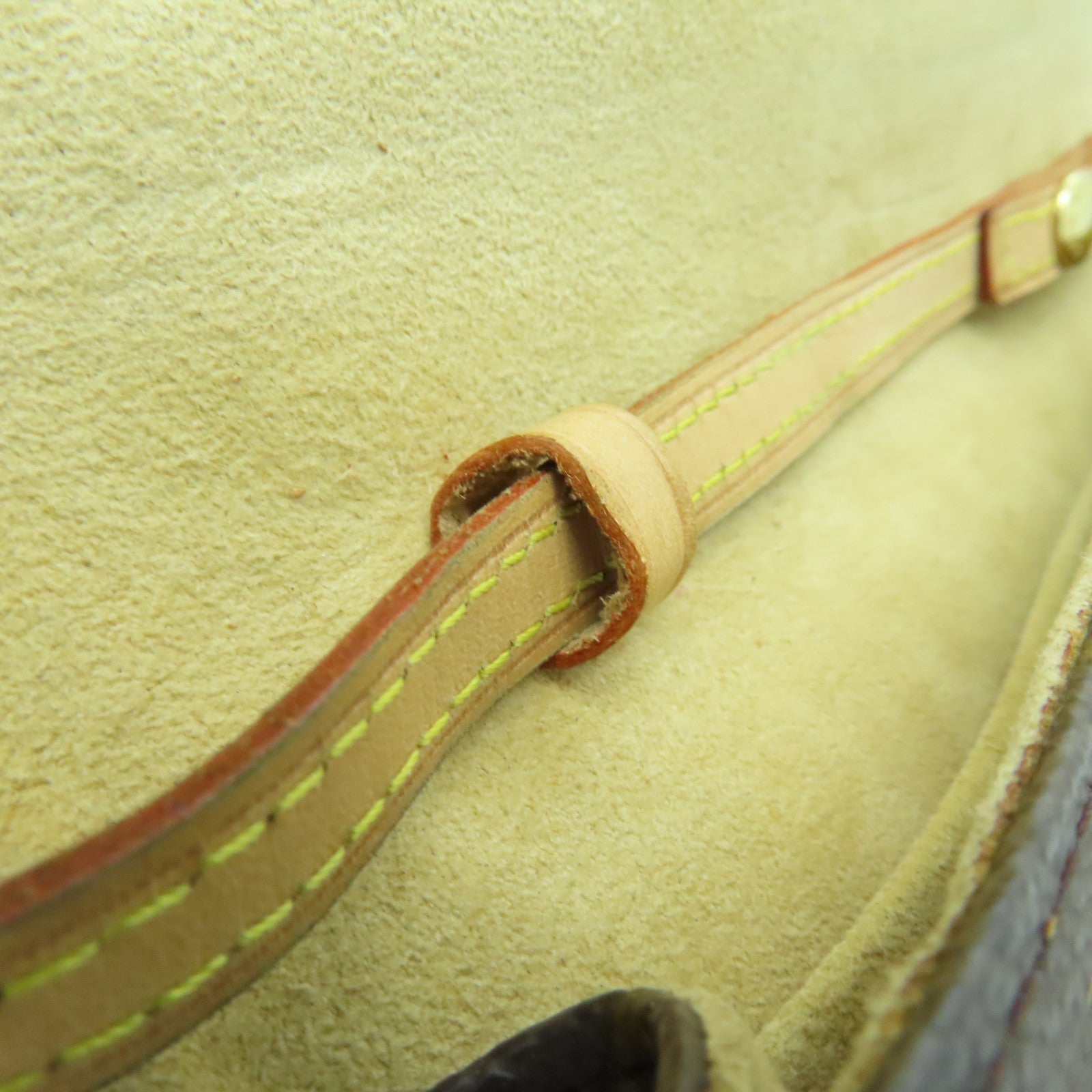 LOUIS VUITTON Monogram Pochette Twin GM金扣肩背袋啡色