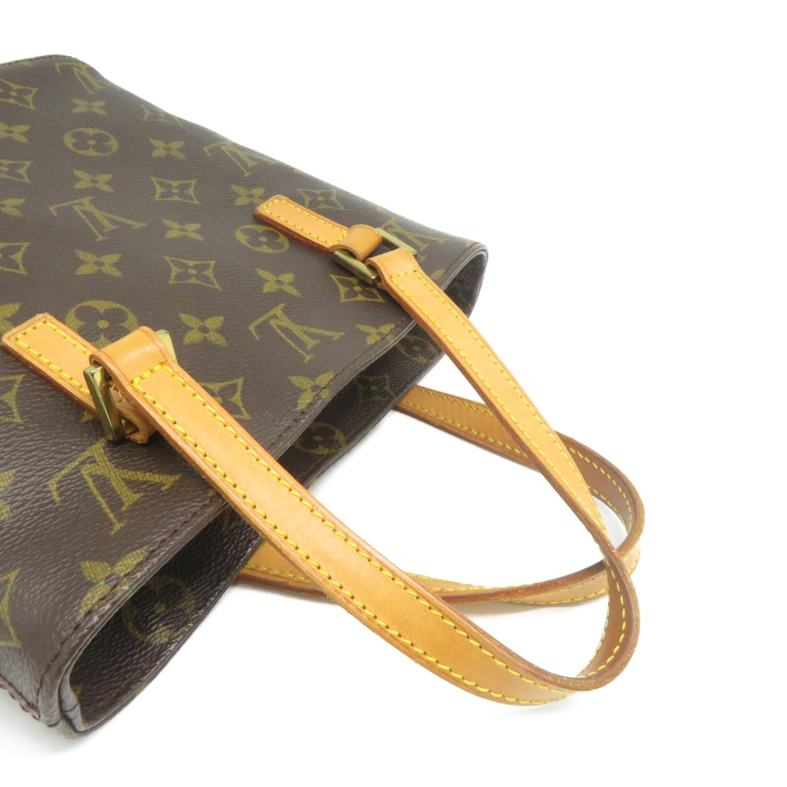 LOUIS VUITTON Monogram Vavin PM金扣手挽袋啡色