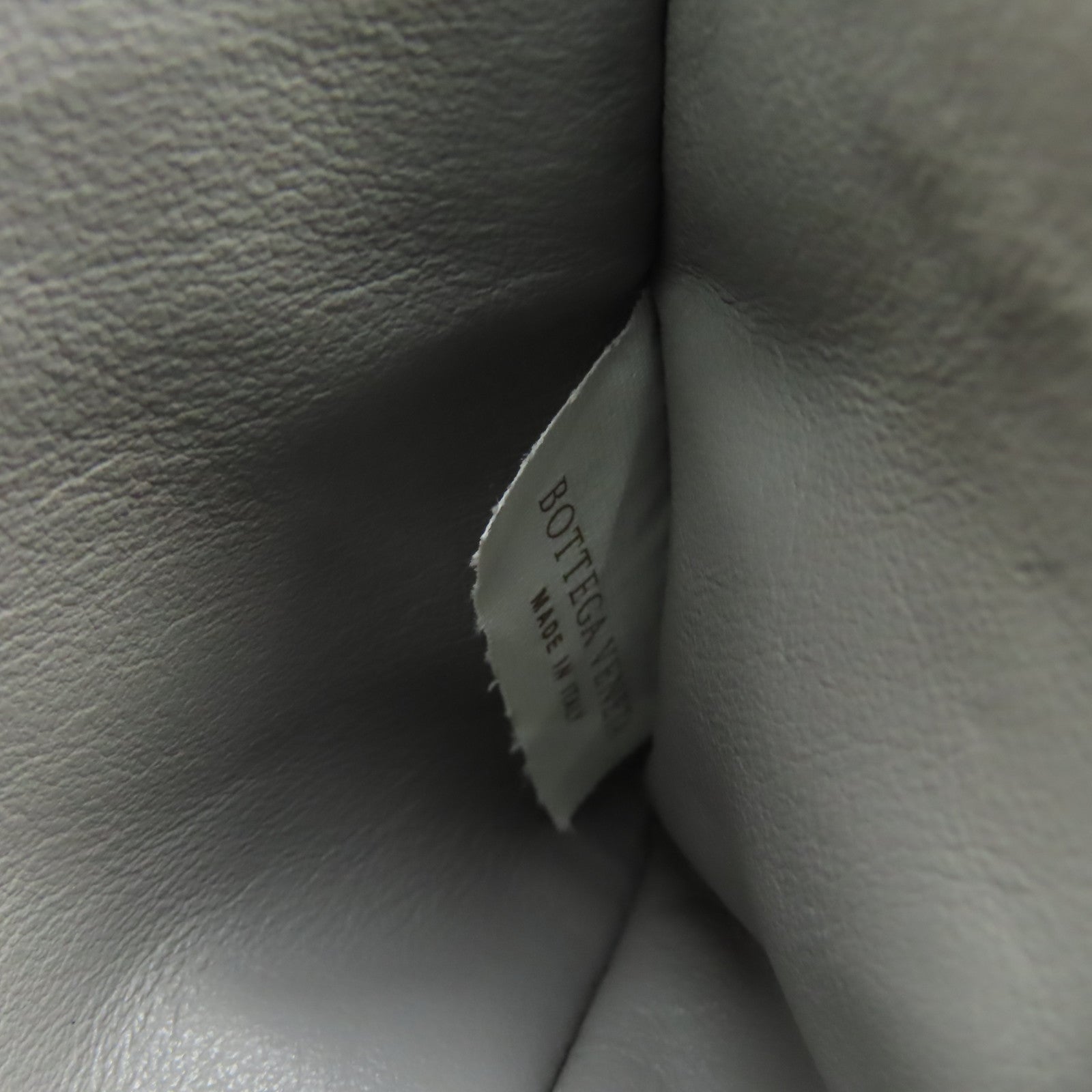 BOTTEGA VENETA 【激減優惠】織紋皮革Shoulder Bag肩背袋灰色