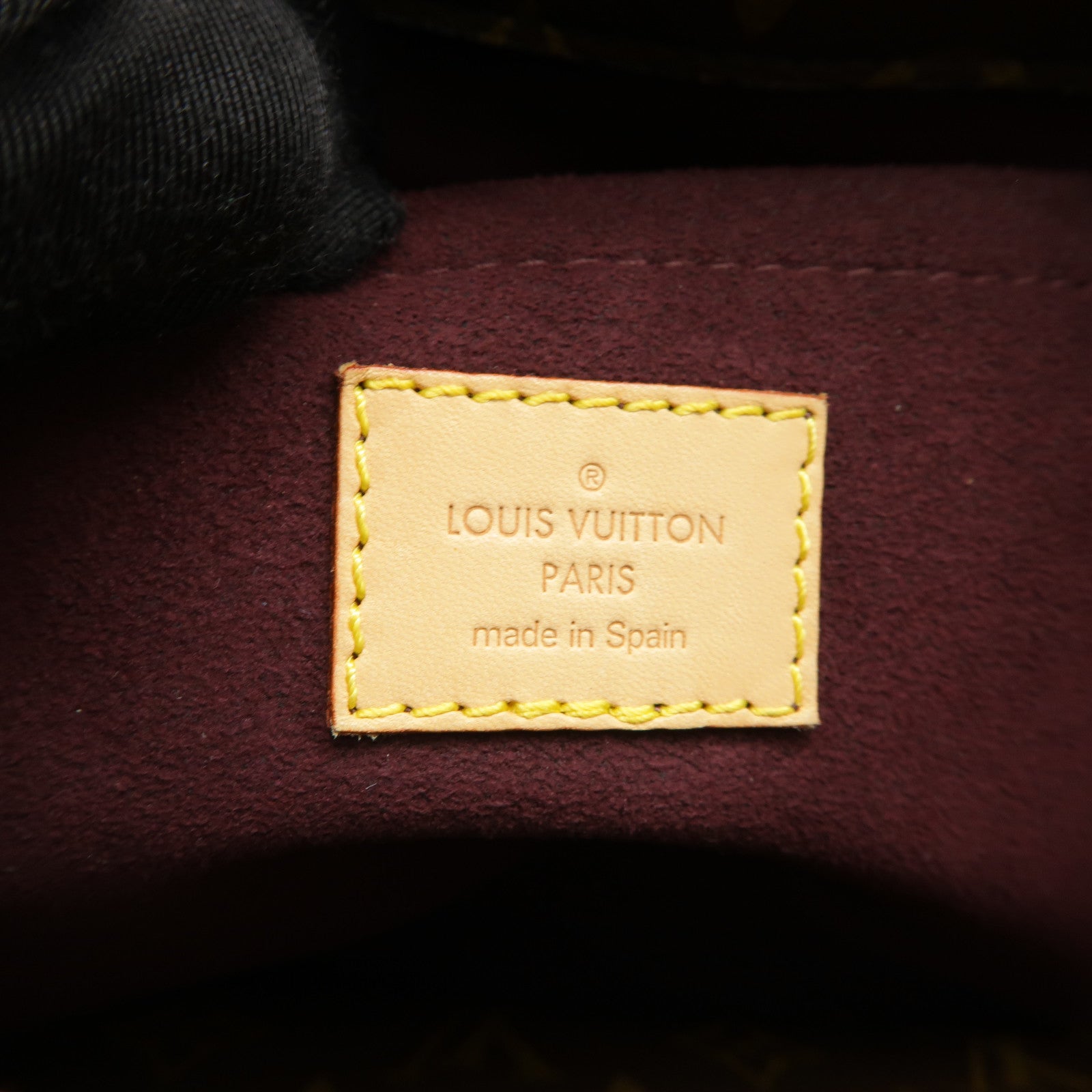 LOUIS VUITTON Monogram Montaigne MM金扣手挽肩背兩用袋啡色