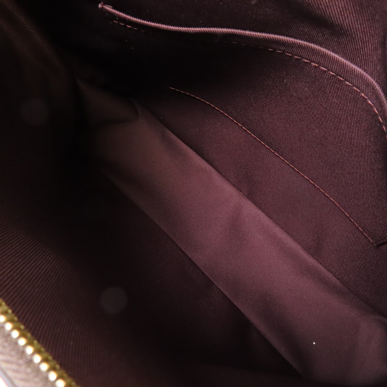 LOUIS VUITTON Monogram Odeon PM Shoulder Bag金扣肩背袋啡色