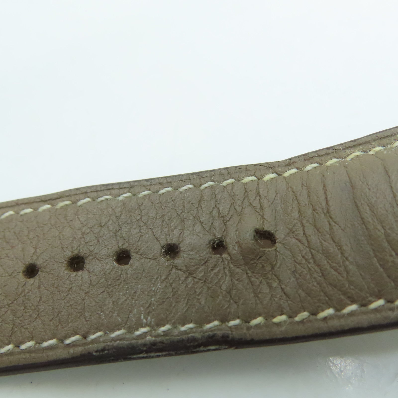 HERMES Clipper Spor Watch43mm不锈钢皮带手表自动机芯啡色