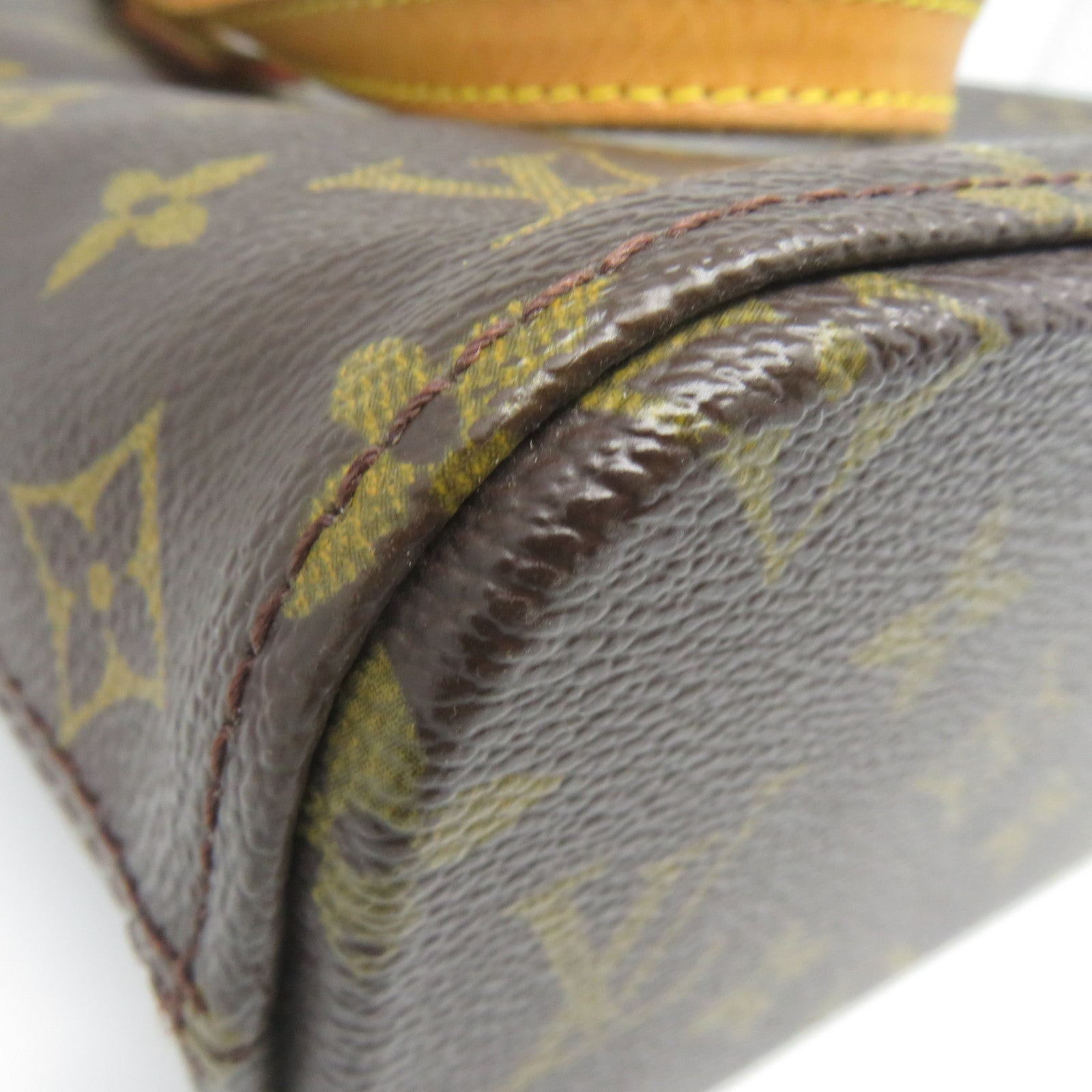LOUIS VUITTON Monogram Vavin PM金扣手挽袋啡色