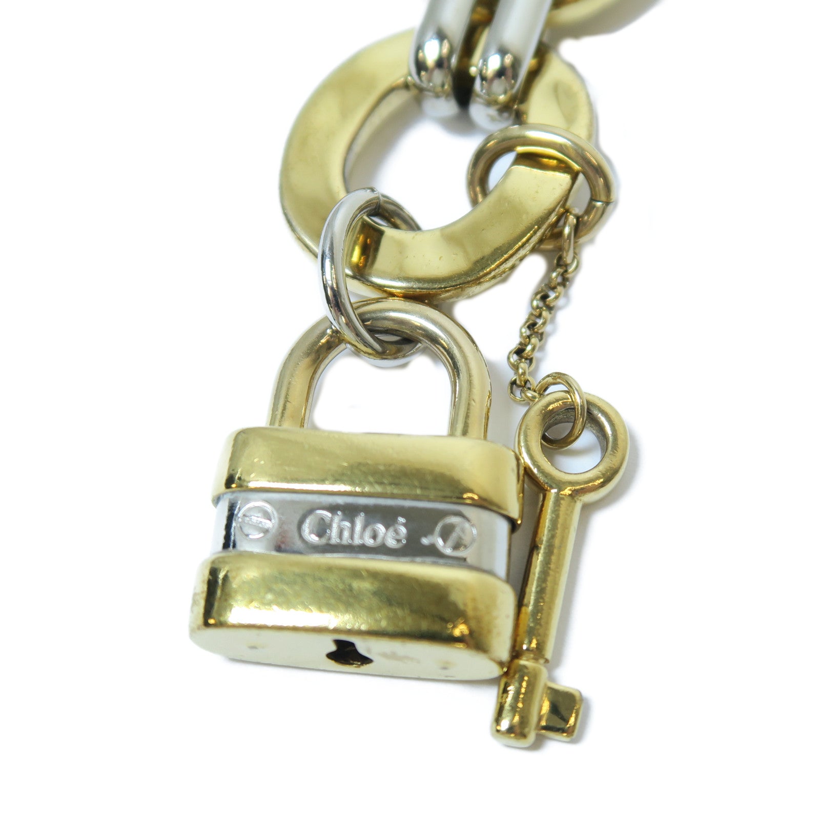 Chloe 金屬Bracelet手鏈金色/銀色#16cm