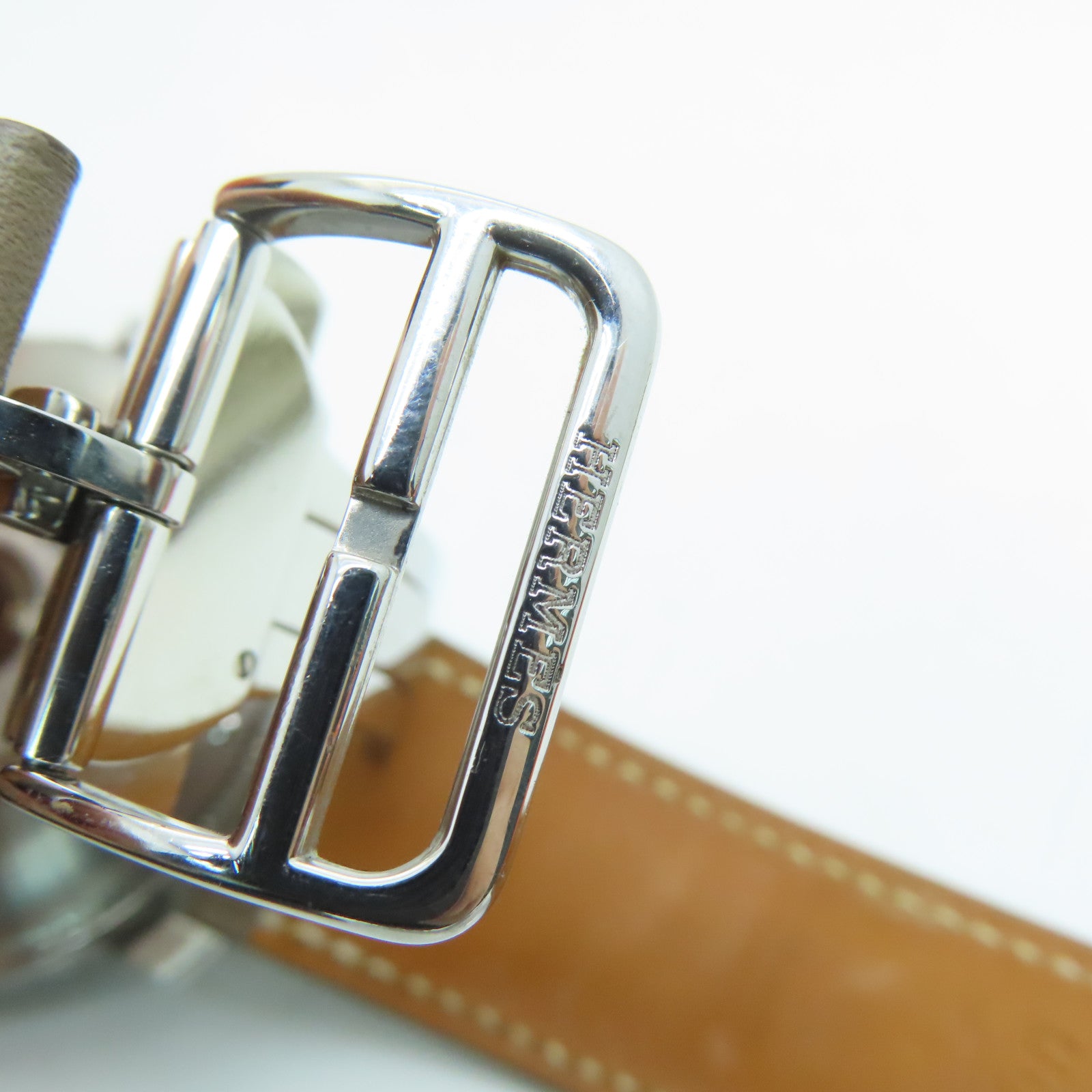 HERMES Clipper Spor Watch43mm不锈钢皮带手表自动机芯啡色