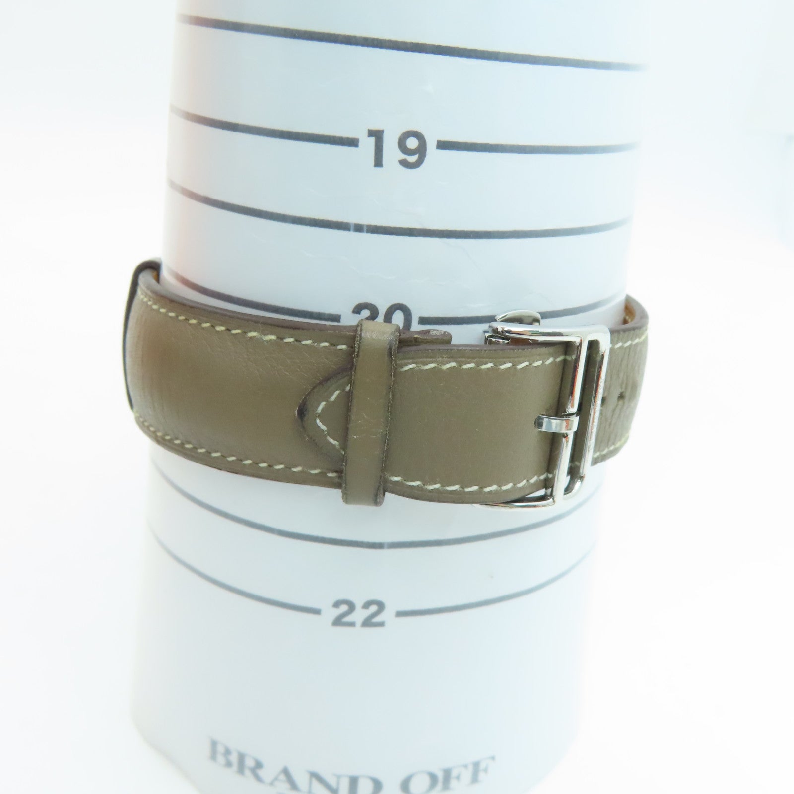 HERMES Clipper Spor Watch43mm不锈钢皮带手表自动机芯啡色