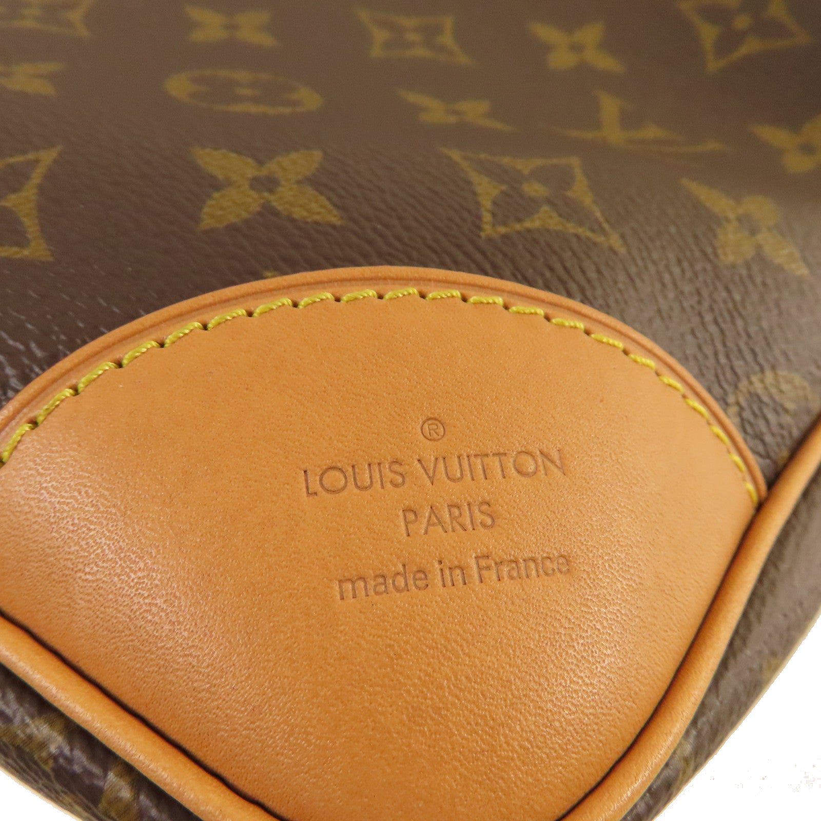 LOUIS VUITTON Monogram Odeon PM Shoulder Bag金扣肩背袋啡色