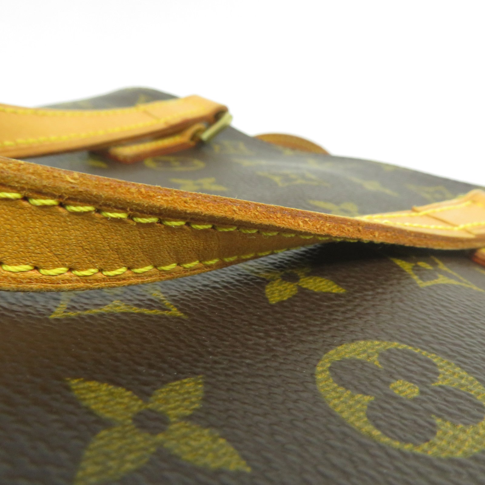 LOUIS VUITTON Monogram Vavin PM金扣手挽袋啡色