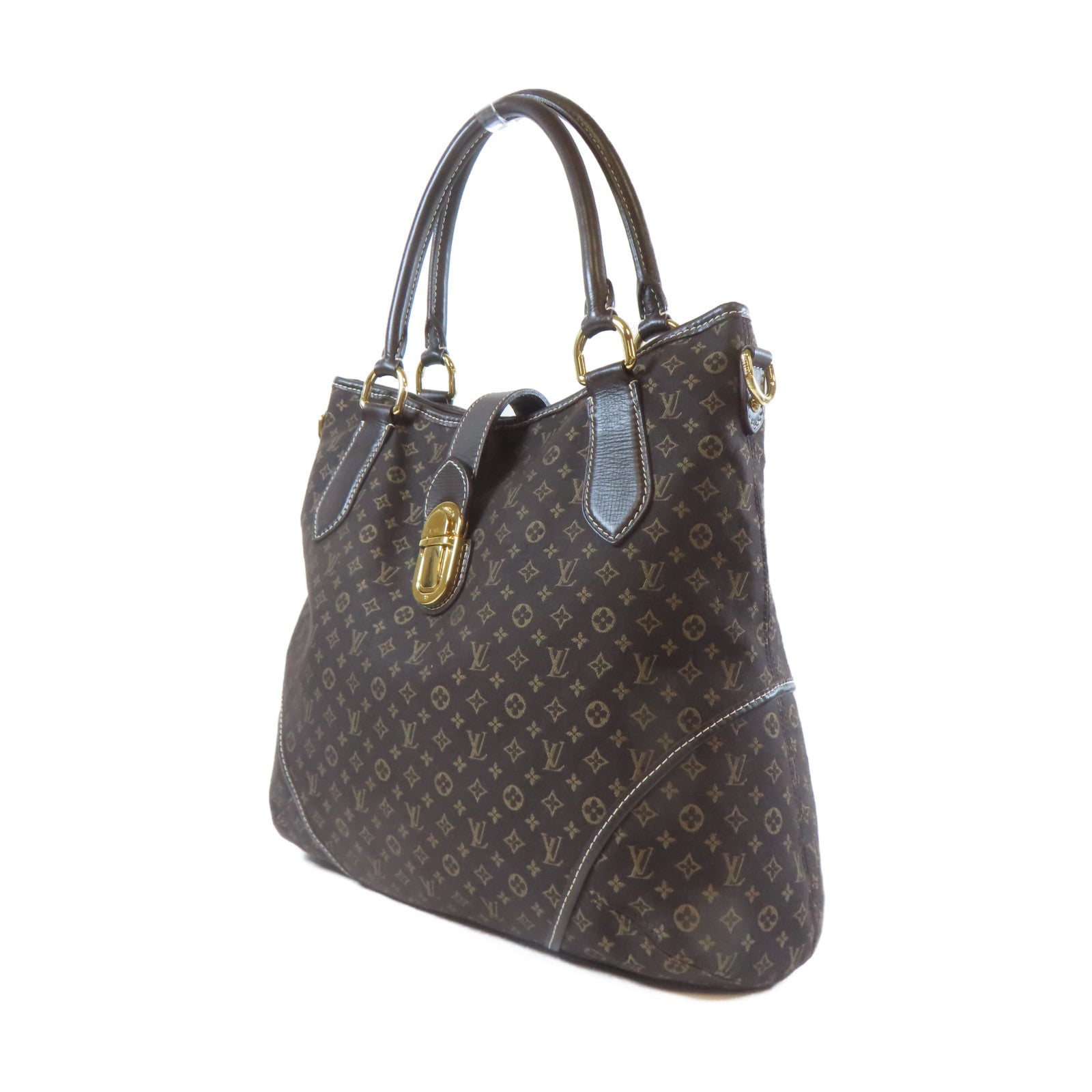 LOUIS VUITTON Monogram Idylle Elegic金扣手挽肩背兩用袋啡色