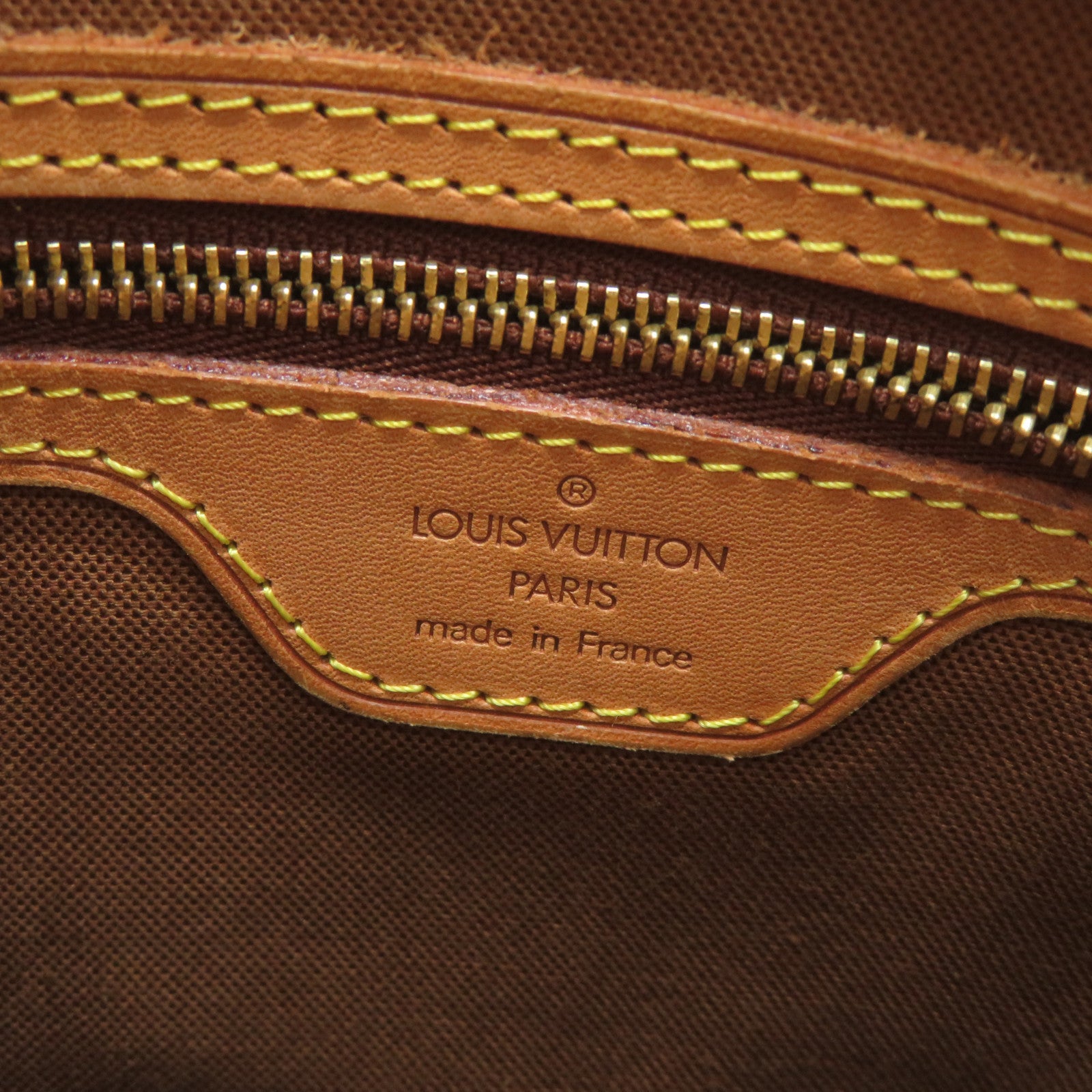 LOUIS VUITTON Monogram Vavin PM金扣手挽袋啡色