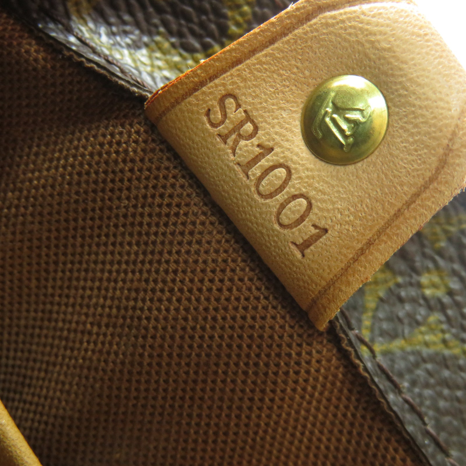 LOUIS VUITTON Monogram Vavin PM金扣手挽袋啡色