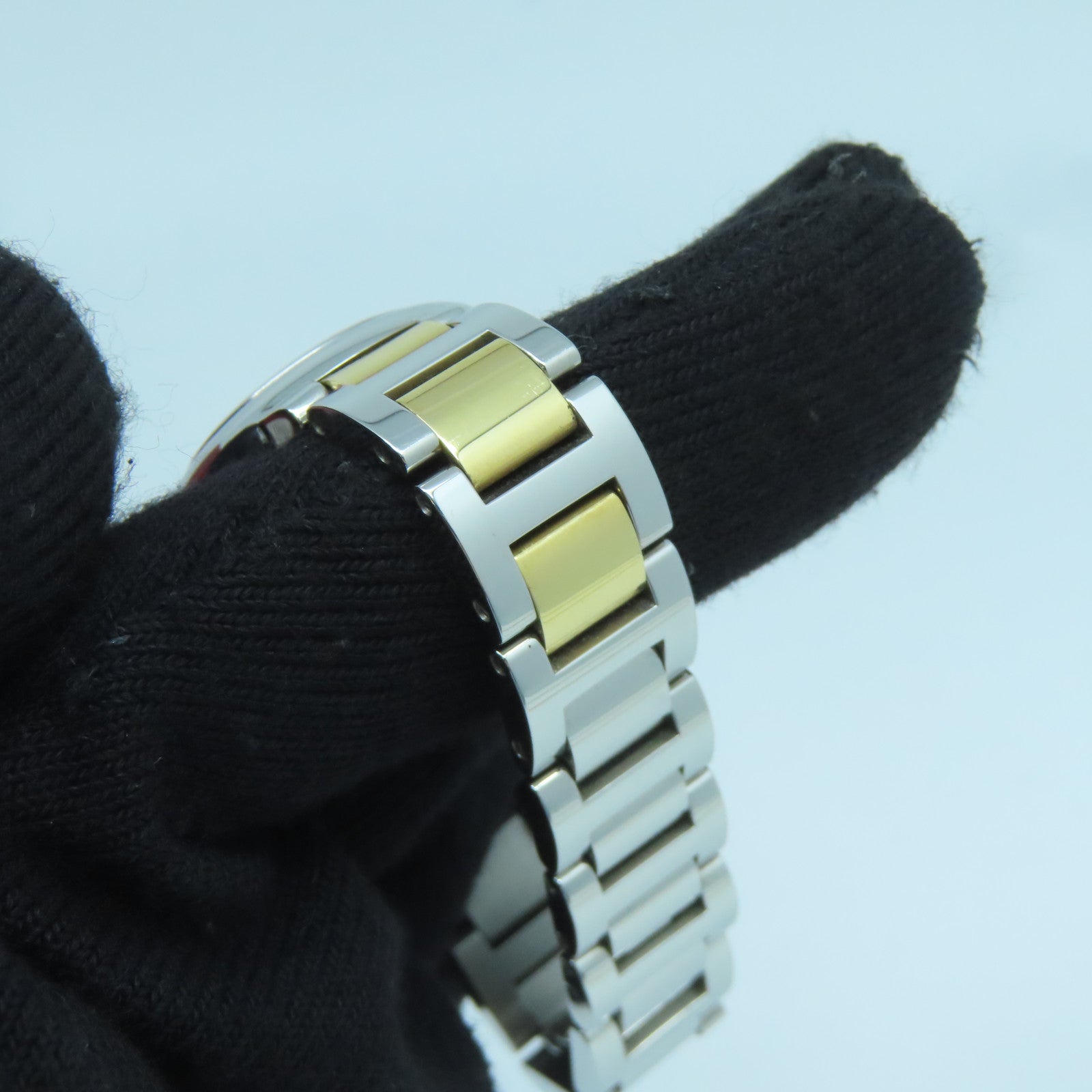 CARTIER Ballon Bleu 28mm 18K Yellow Gold/Stainless Steel Watch White