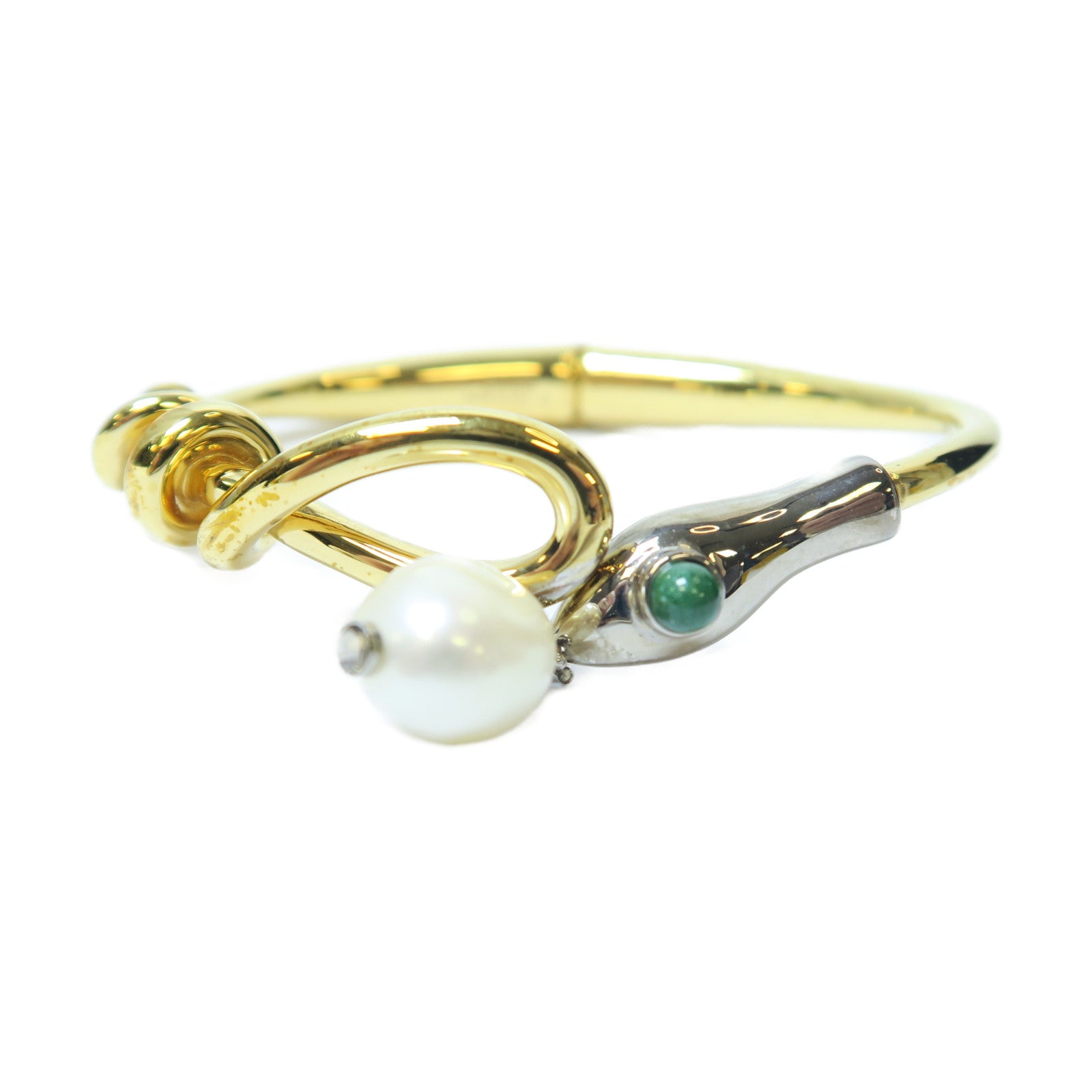 Chloe 金屬Bangle手鐲金色/銀色#16cm