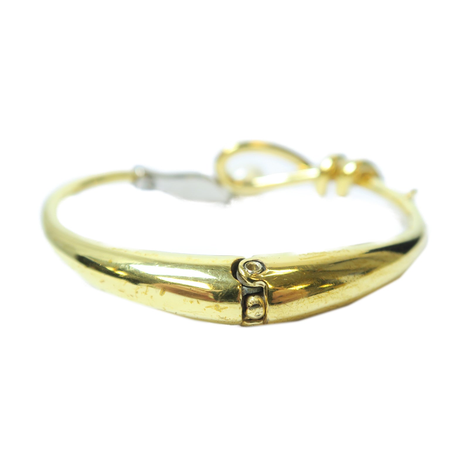 Chloe 金屬Bangle手鐲金色/銀色#16cm