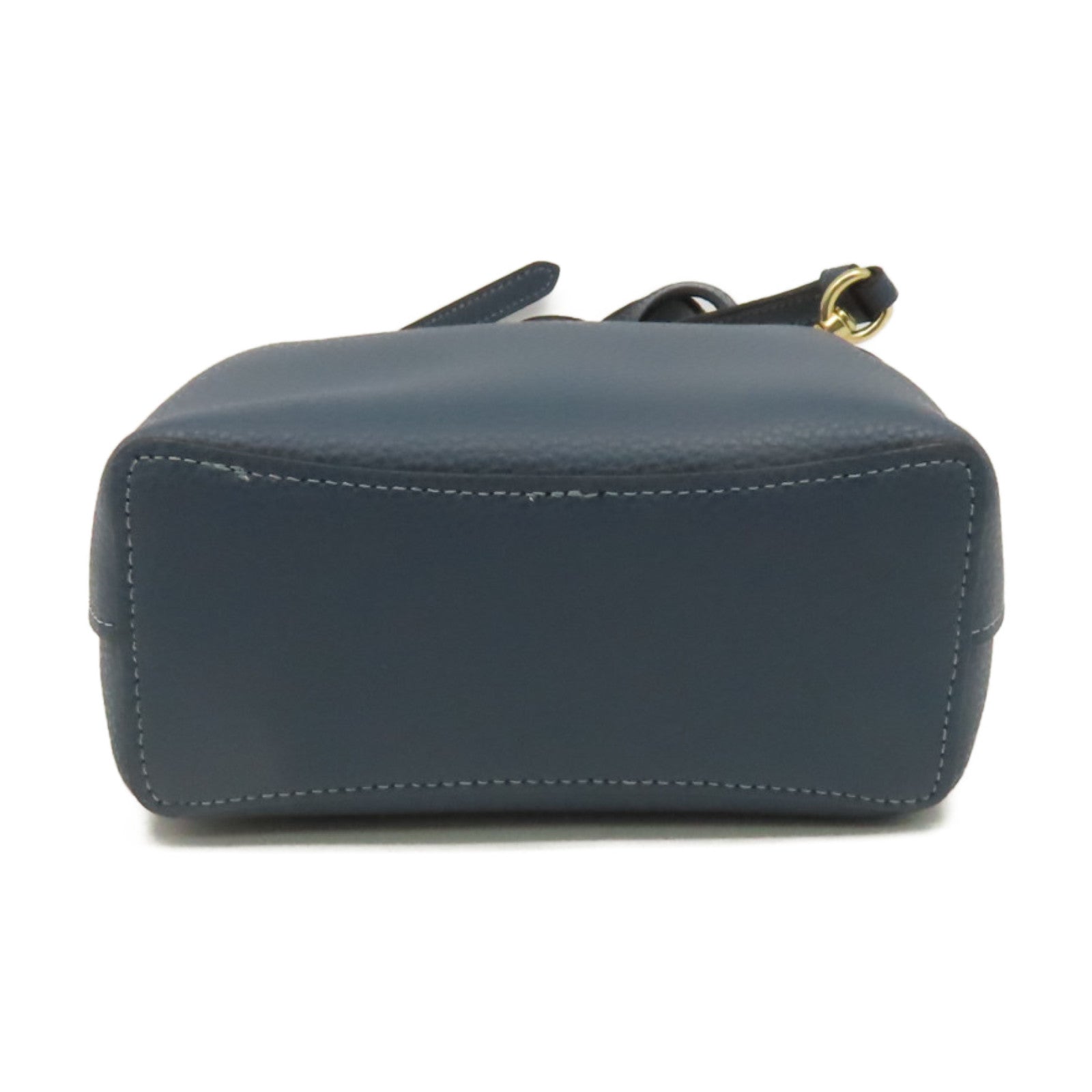 COACH 牛皮皮革Shoulder Bag肩背袋藍色