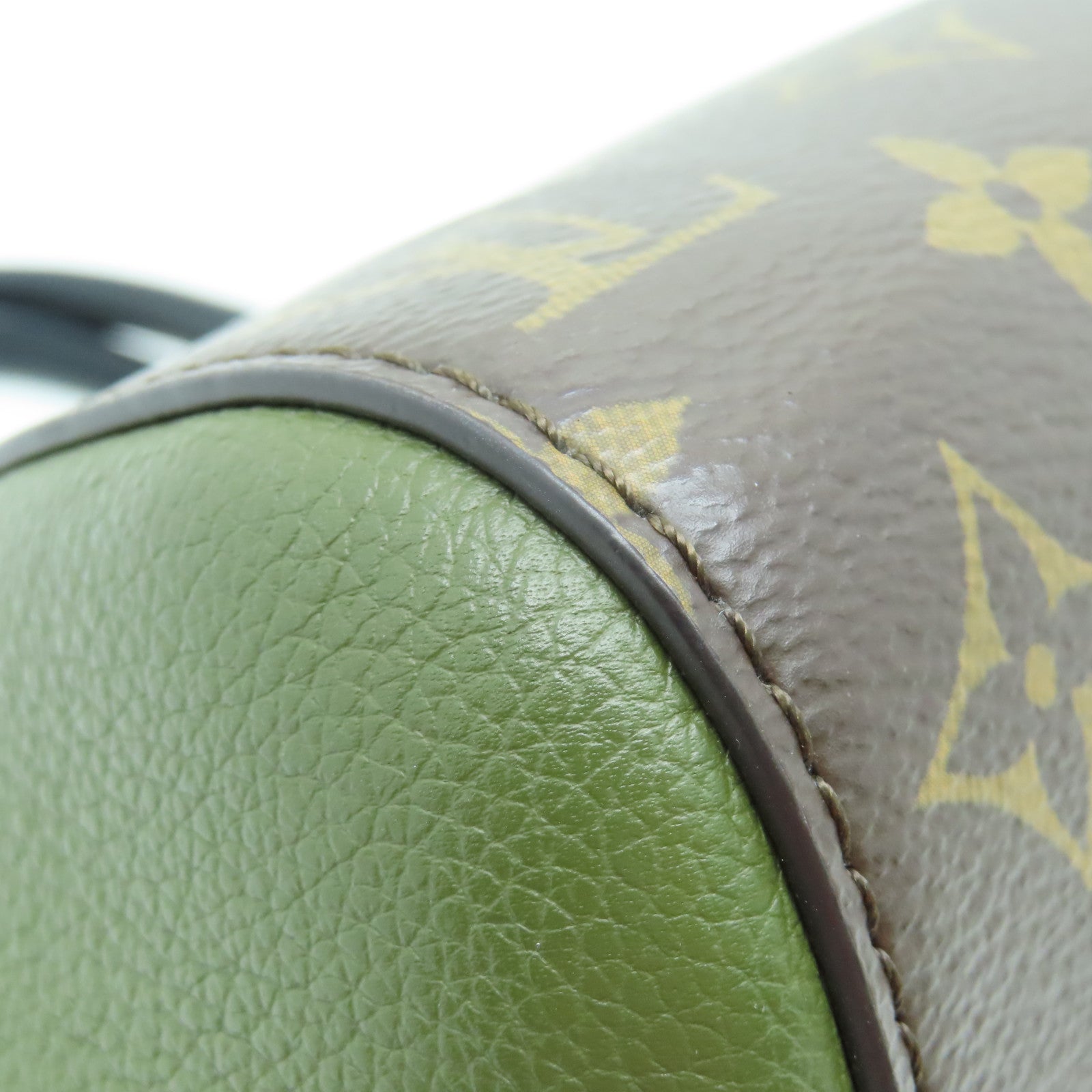 LOUIS VUITTON Monogram Fold Tote Bag金扣手挽肩背兩用袋啡色/卡其色/白色