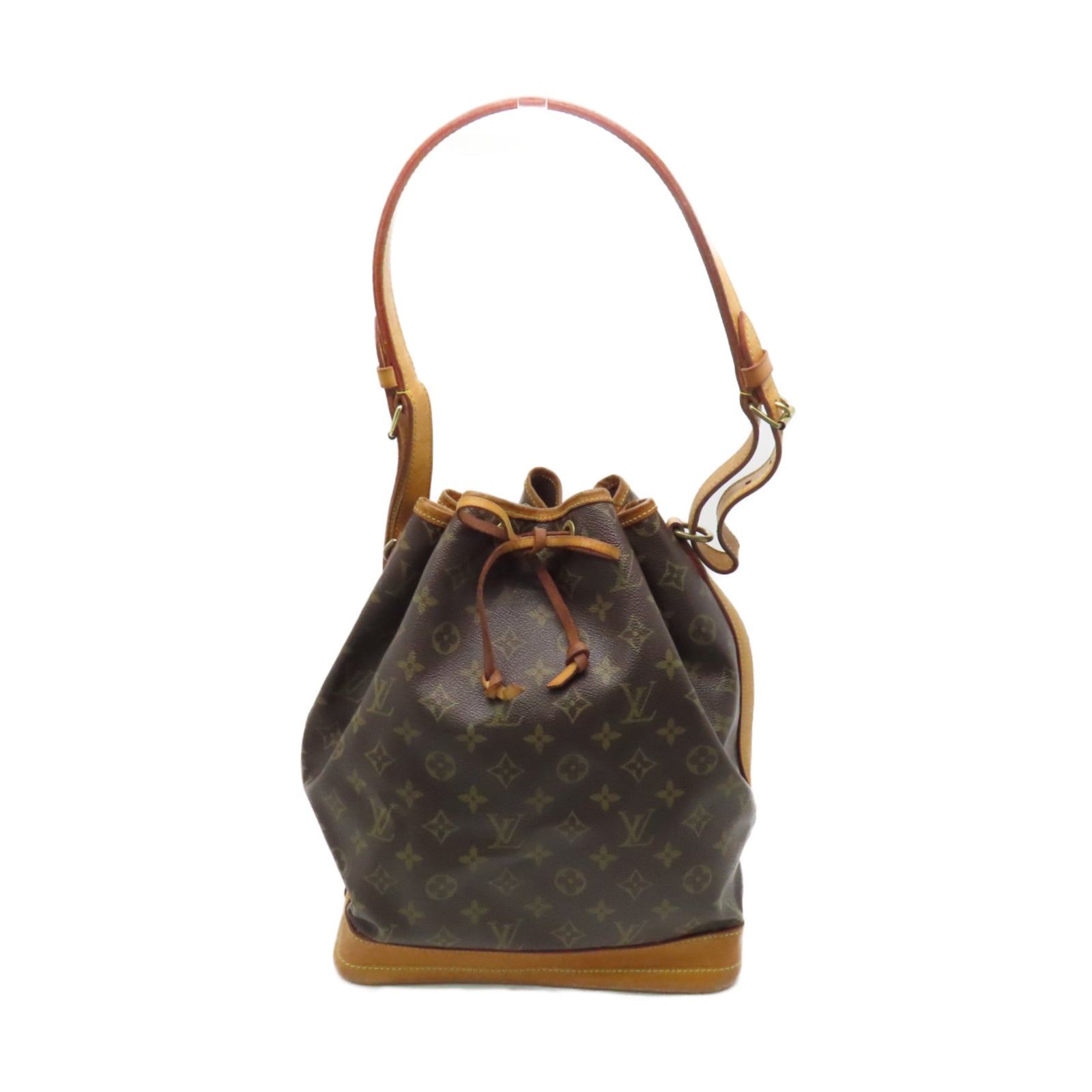LOUIS VUITTON 【激減優惠】Monogram Noe金扣肩背袋啡色