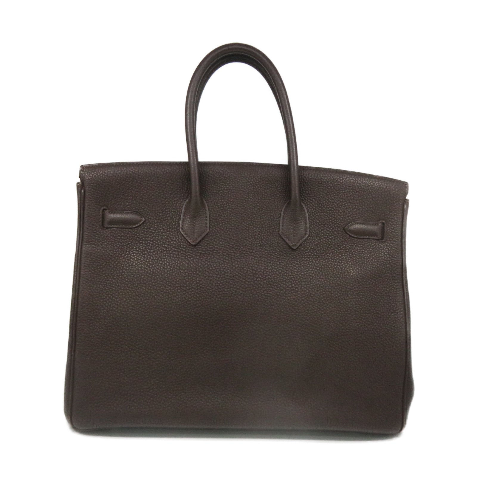 HERMES 【激減優惠】Togo皮革Birkin 35 Hand Bag手挽袋啡色