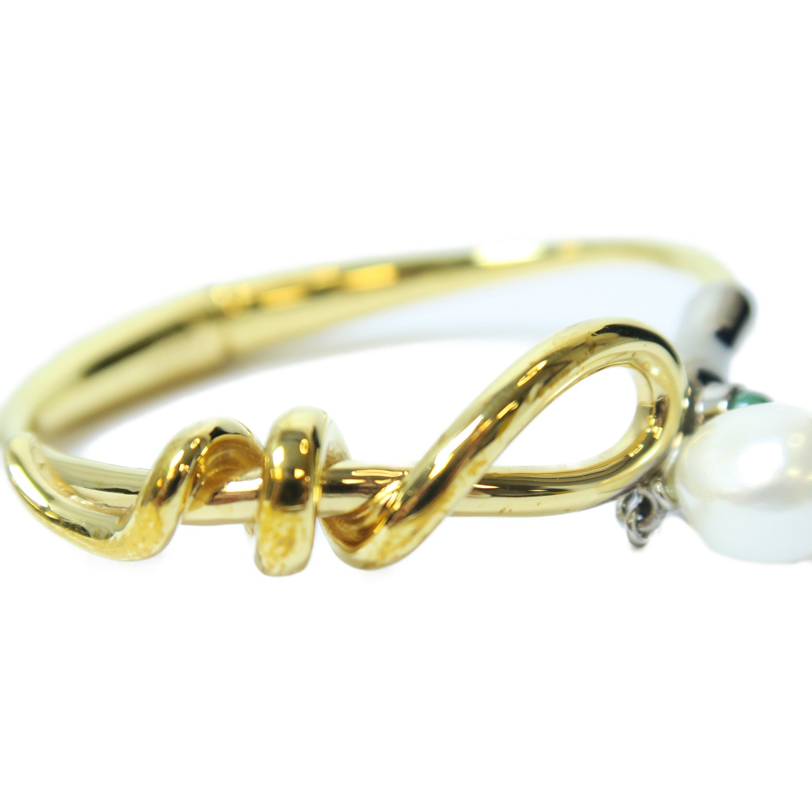 Chloe 金屬Bangle手鐲金色/銀色#16cm
