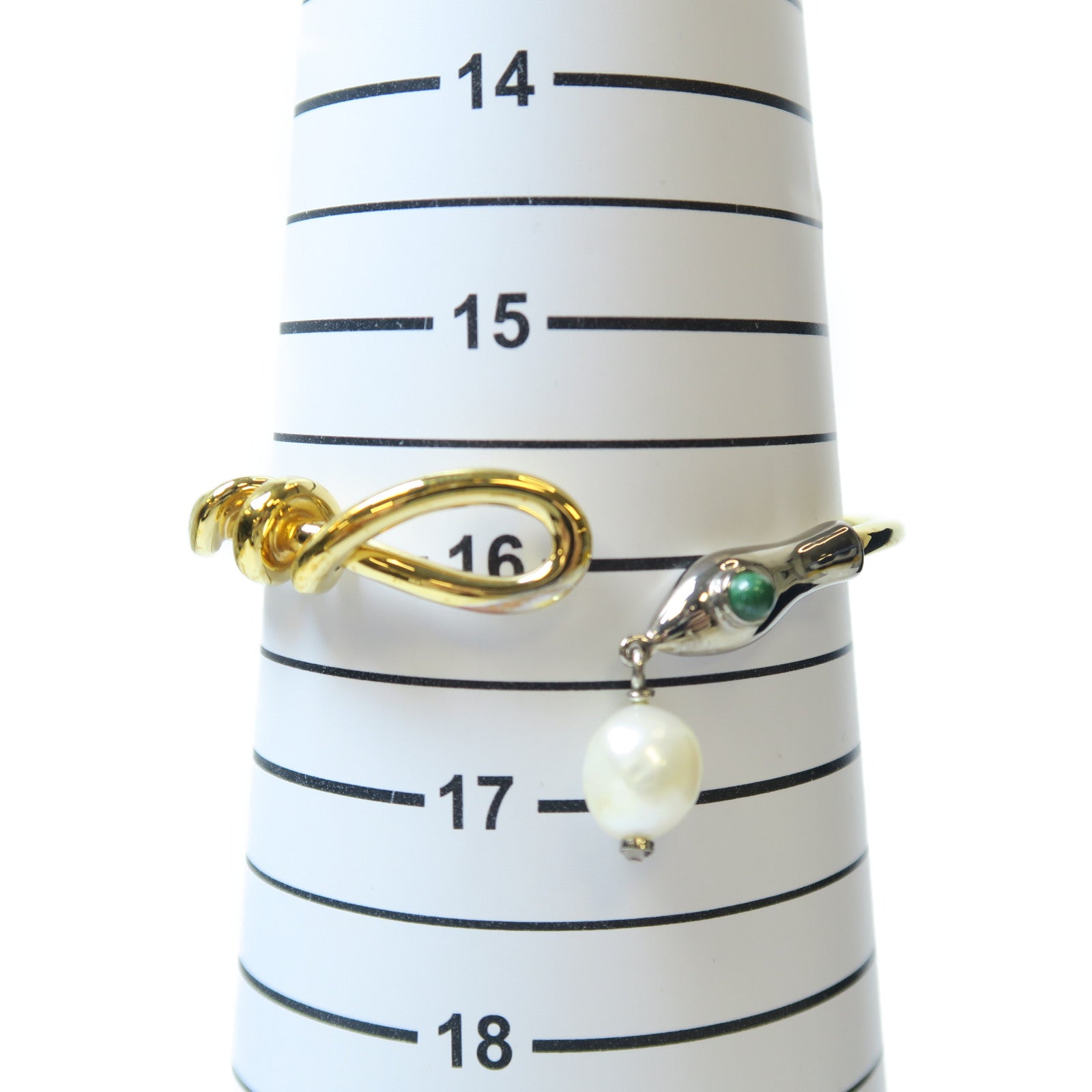 Chloe 金屬Bangle手鐲金色/銀色#16cm