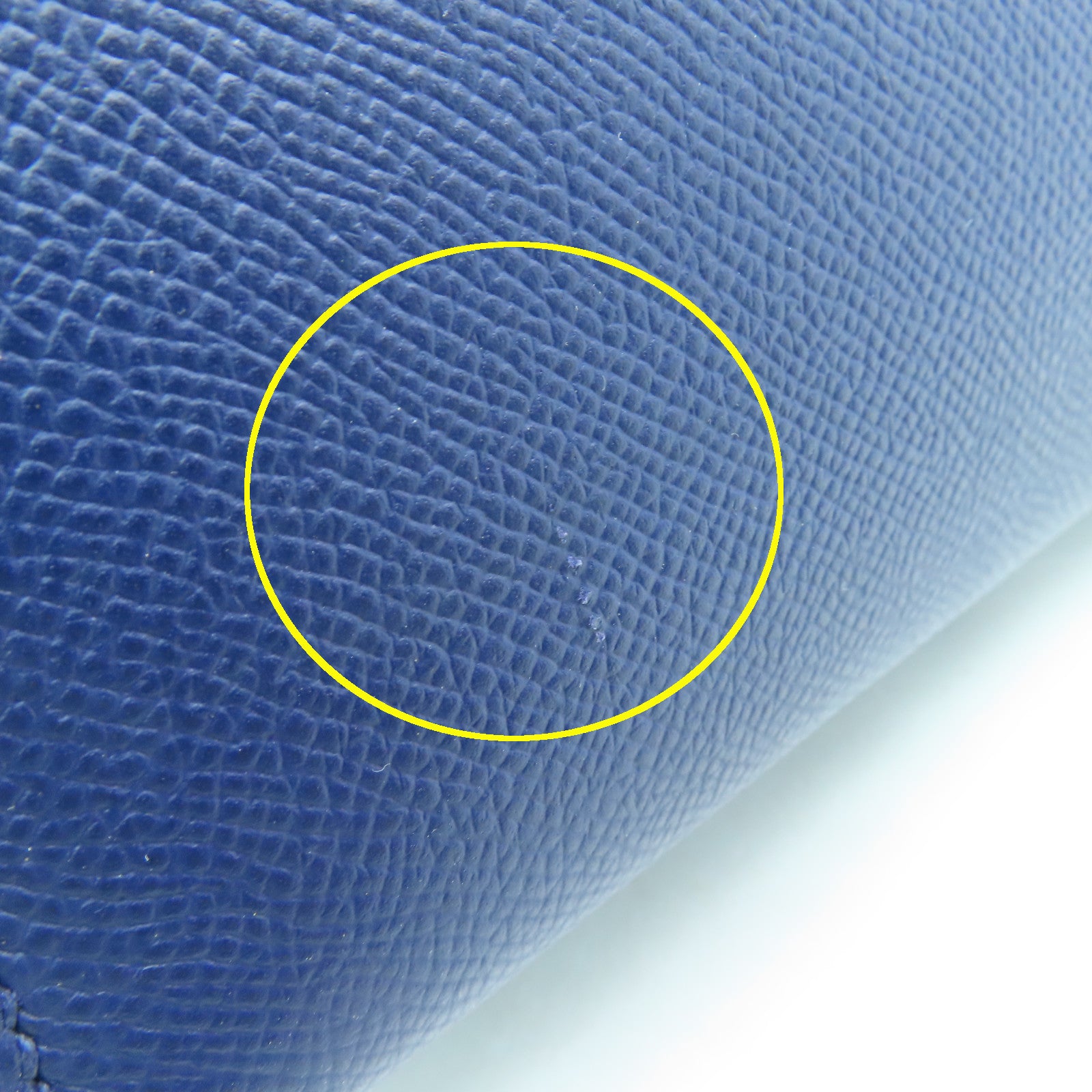 HERMES Veau Epsom皮革Kelly 35银扣手挽肩背两用袋蓝宝石
