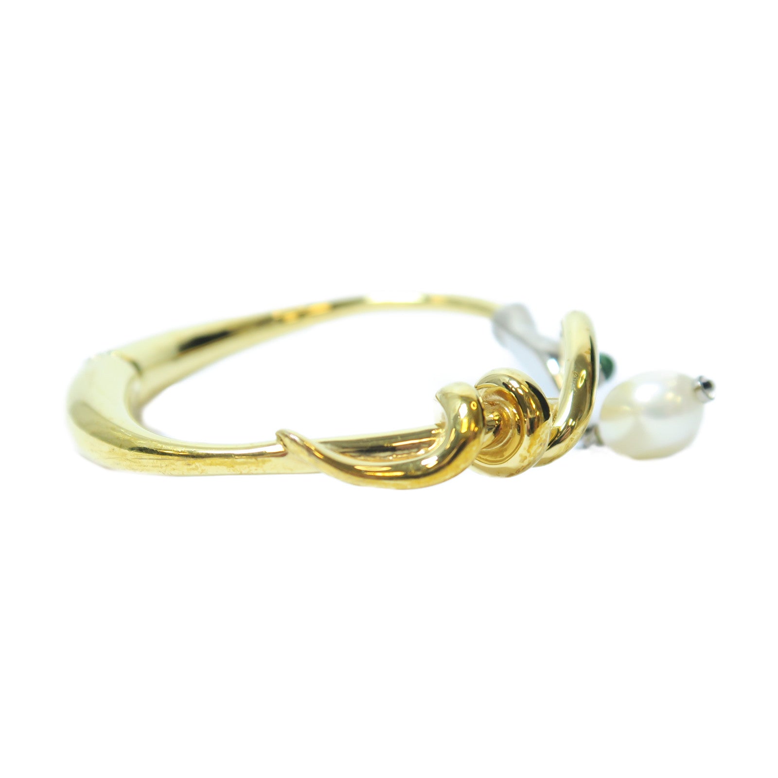 Chloe 金屬Bangle手鐲金色/銀色#16cm