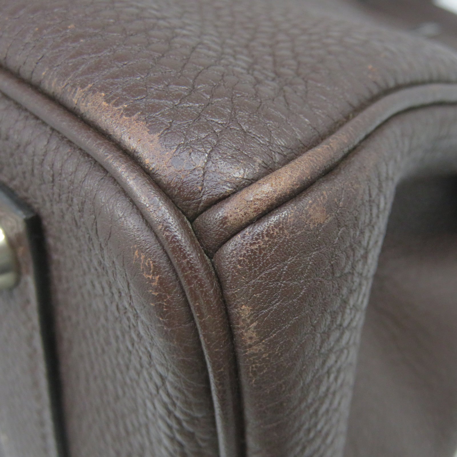 HERMES 【激減優惠】Togo皮革Birkin 35 Hand Bag手挽袋啡色