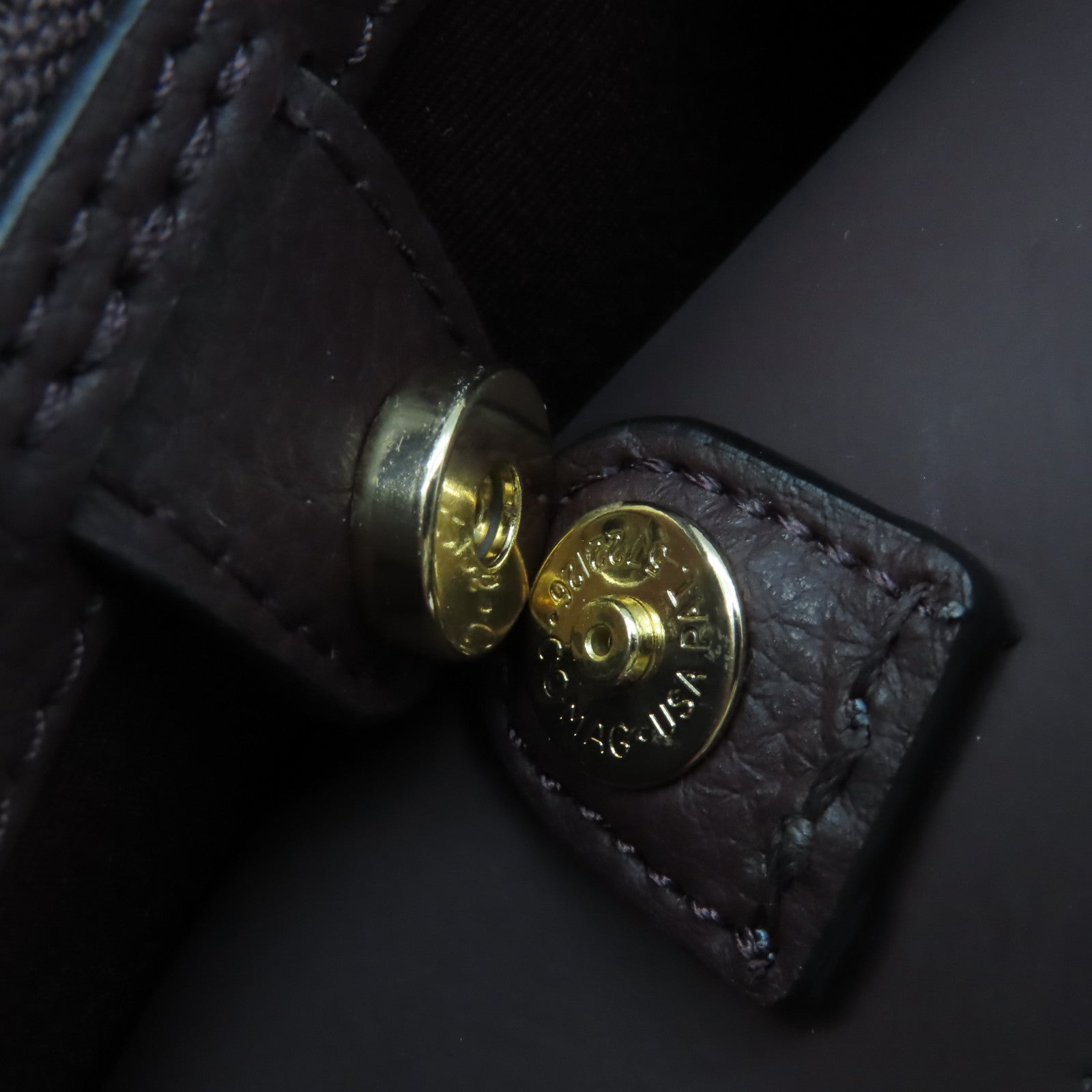 COACH 牛皮皮革Shoulder Bag肩背袋藍色