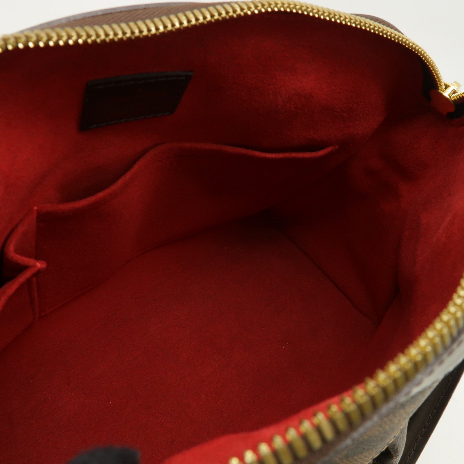 LOUIS VUITTON Damier Trevi PM金扣手挽肩背兩用袋啡色