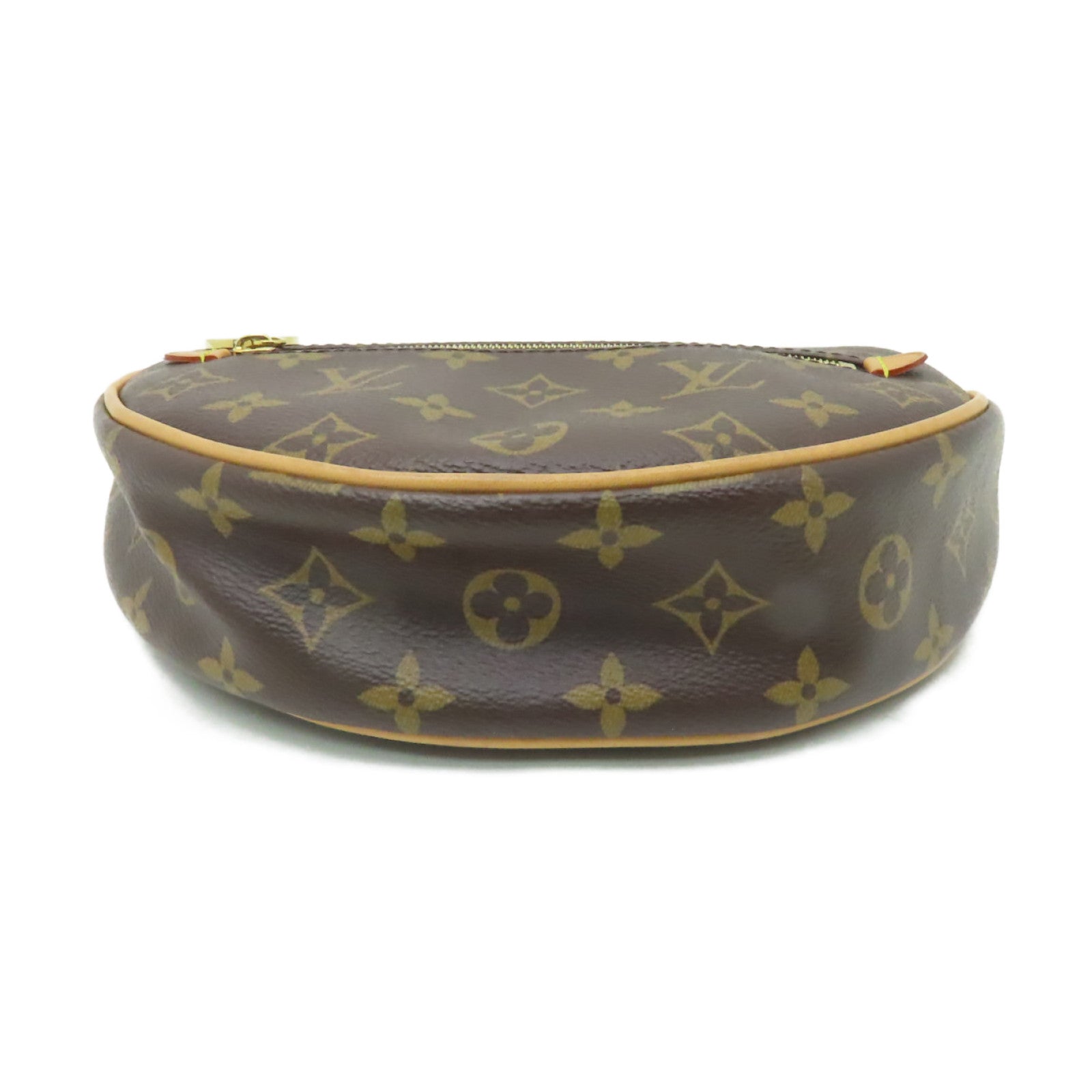 LOUIS VUITTON Monogram Loop金扣手挽肩背兩用袋棕色