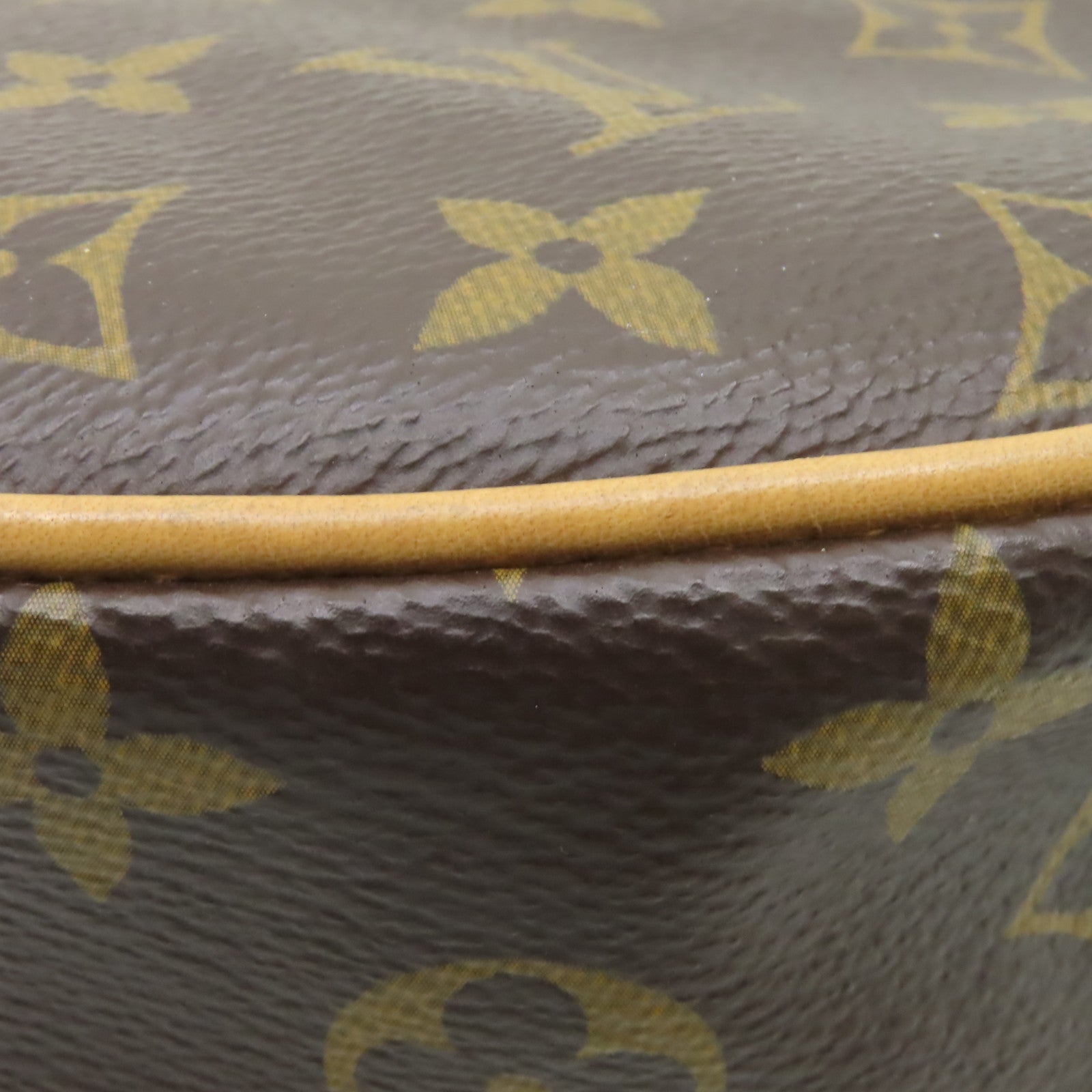 LOUIS VUITTON Monogram Loop金扣手挽肩背兩用袋棕色