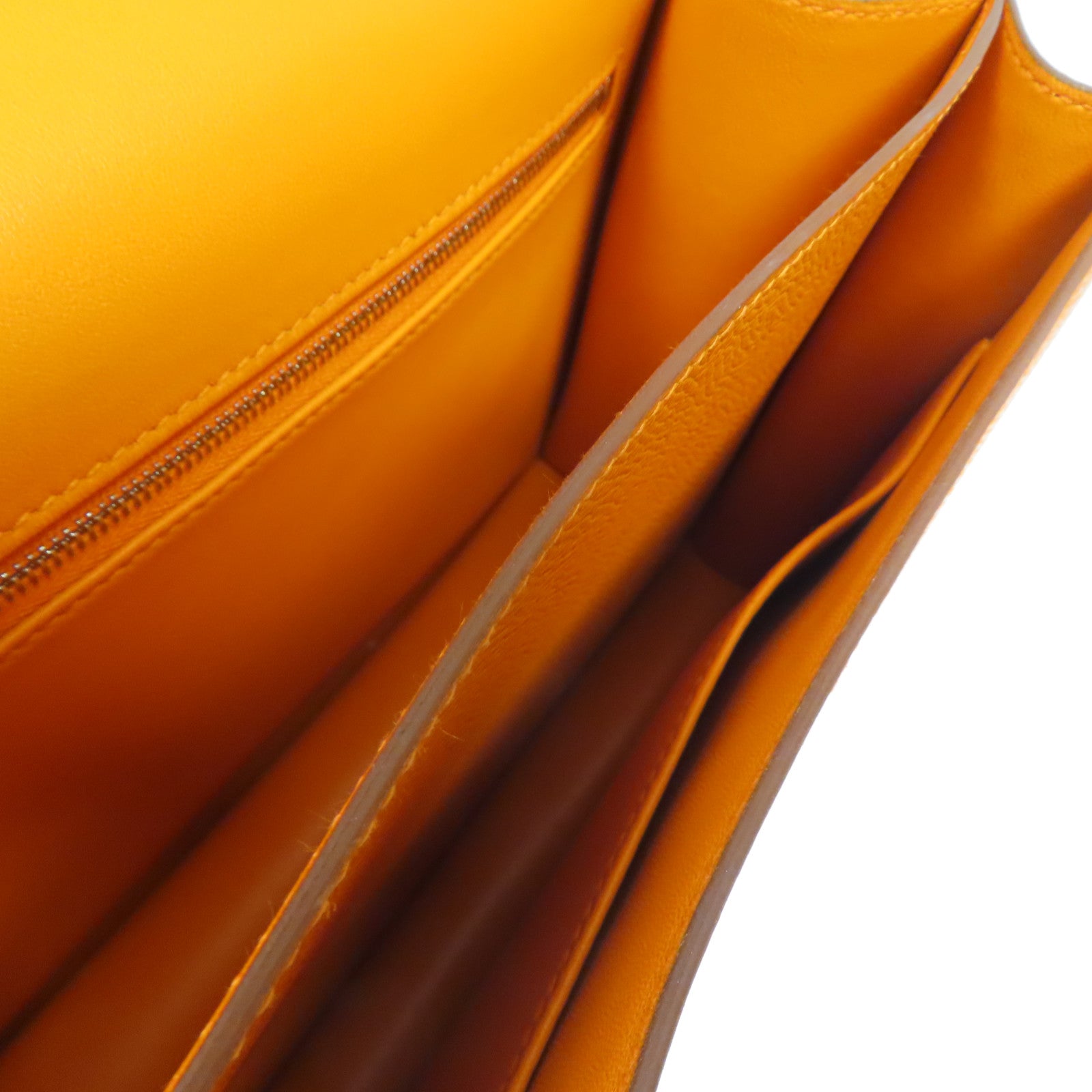 HERMES Veau Epsom皮革Constance 24銀扣肩背袋