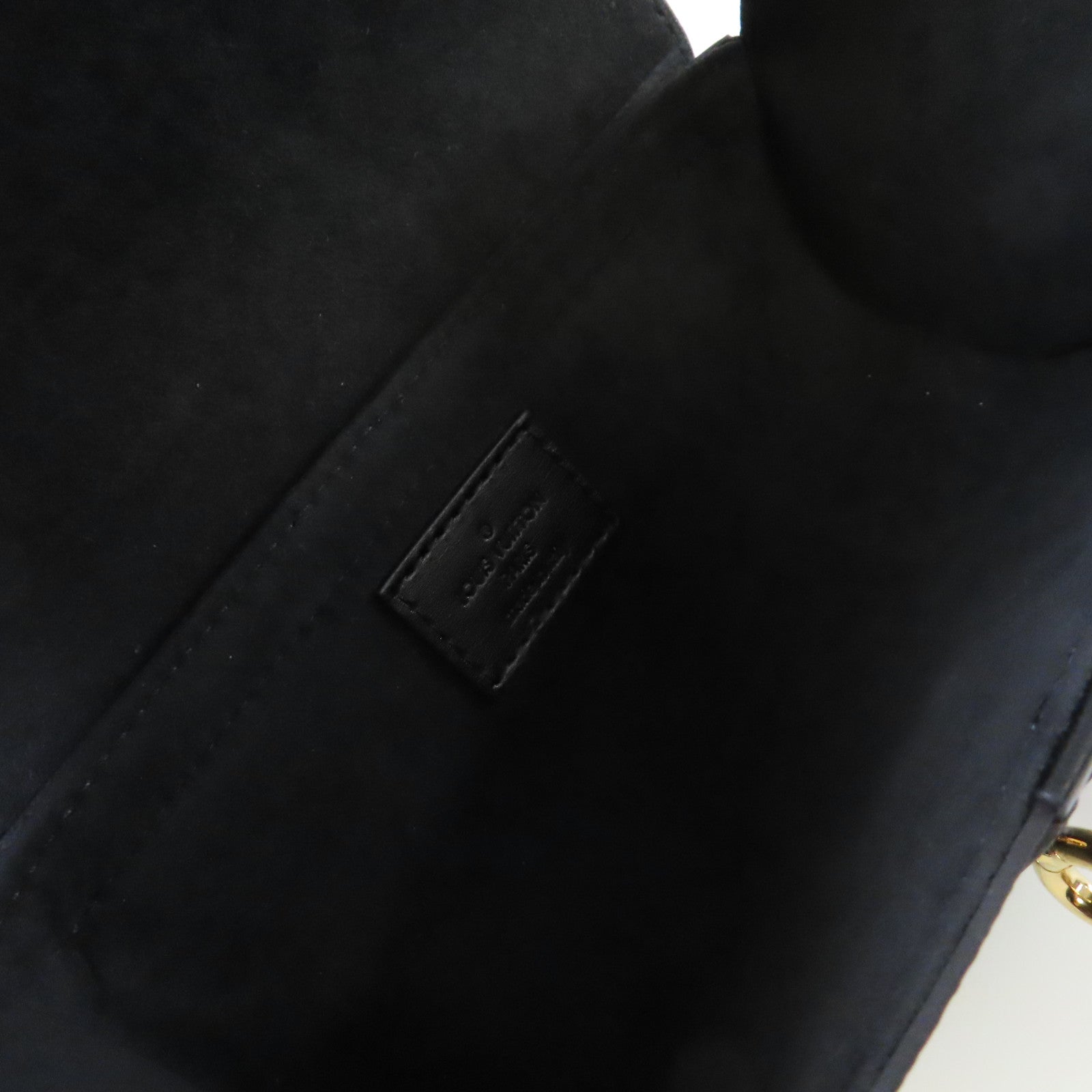 LOUIS VUITTON Monogram/Epi Glasses Case Shoulder Bag金扣鏈帶肩背袋啡色/啡色