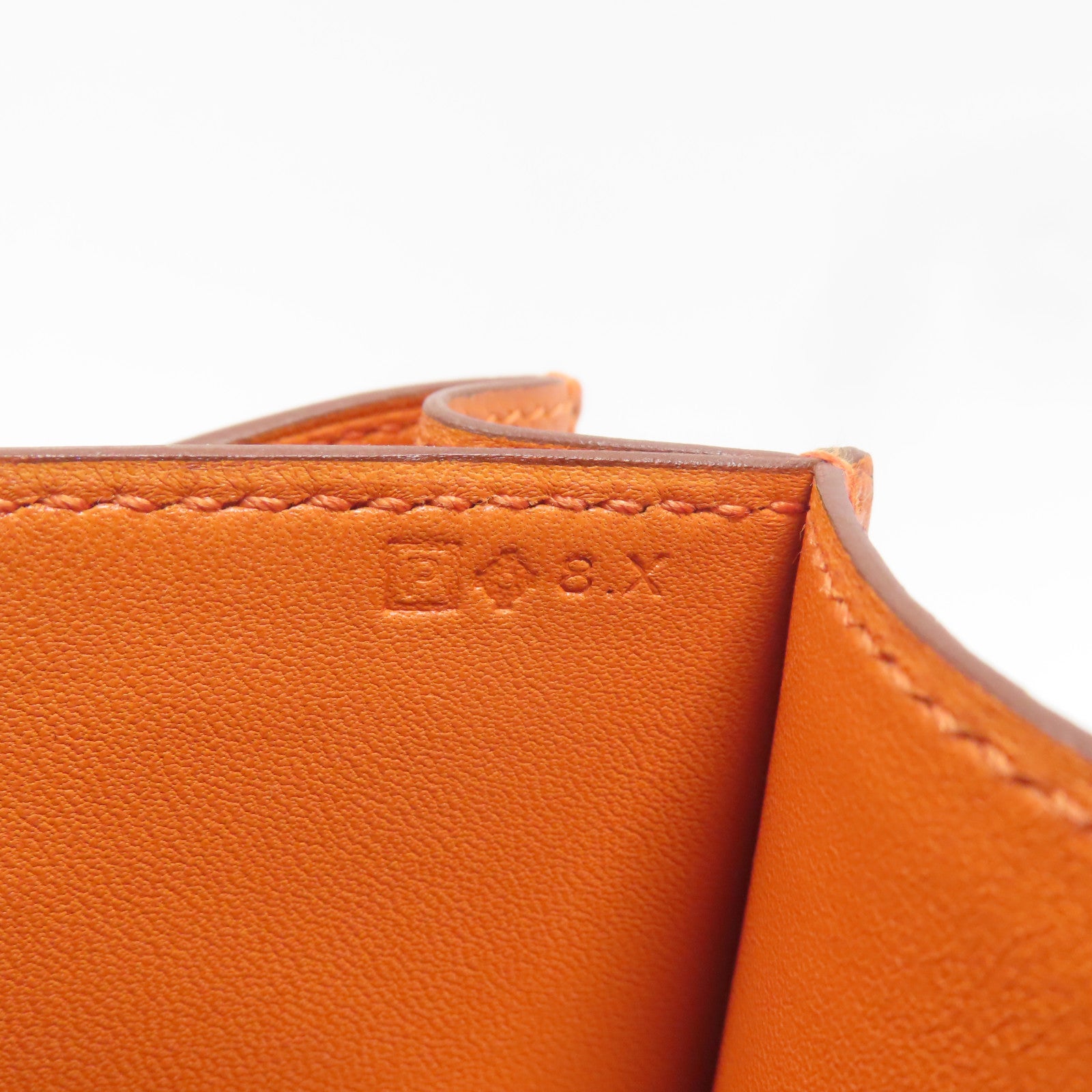 HERMES Veau Epsom皮革Constance 24銀扣肩背袋