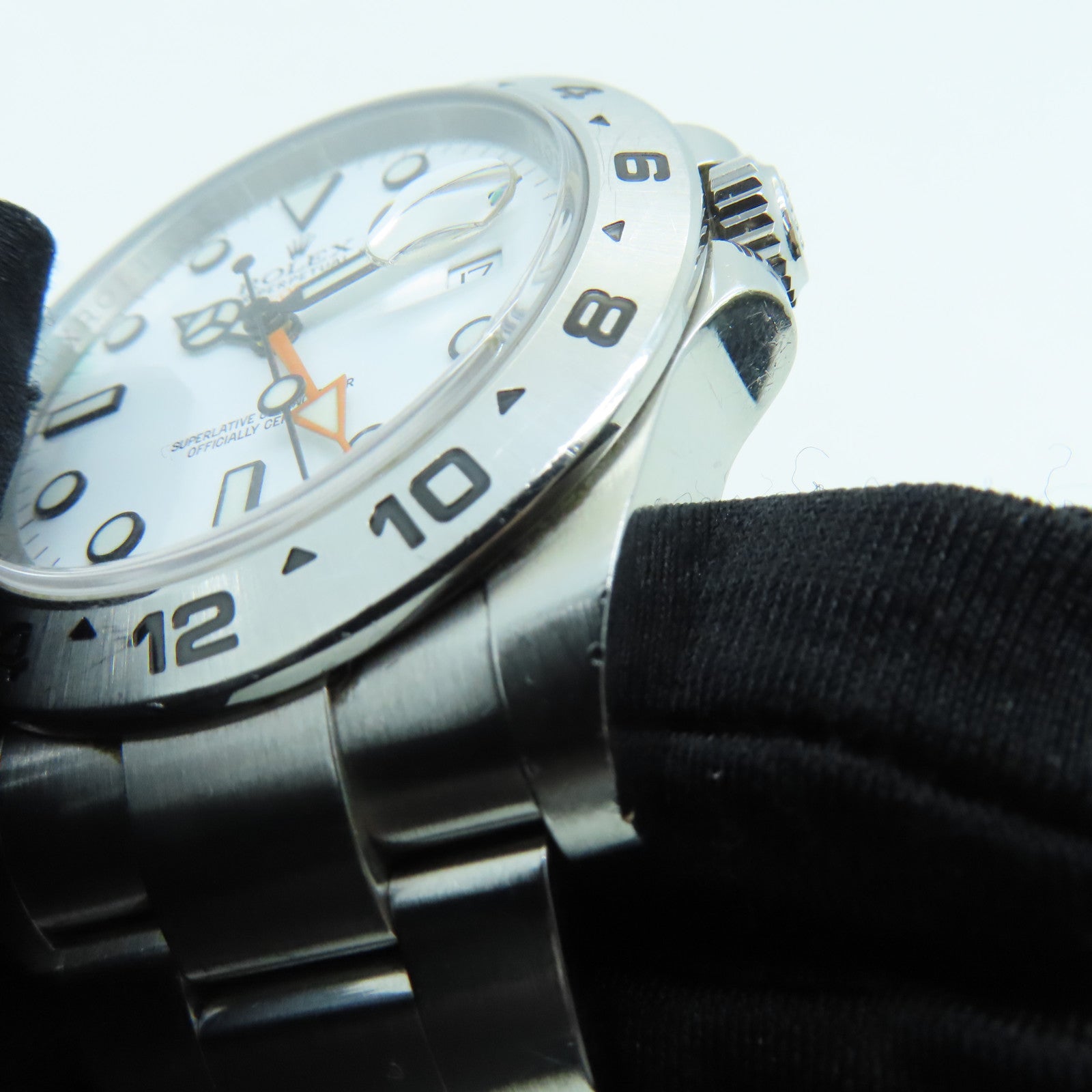 ROLEX Explorer II Automatic Watch Stainless Steel Watch Automatic Movement White