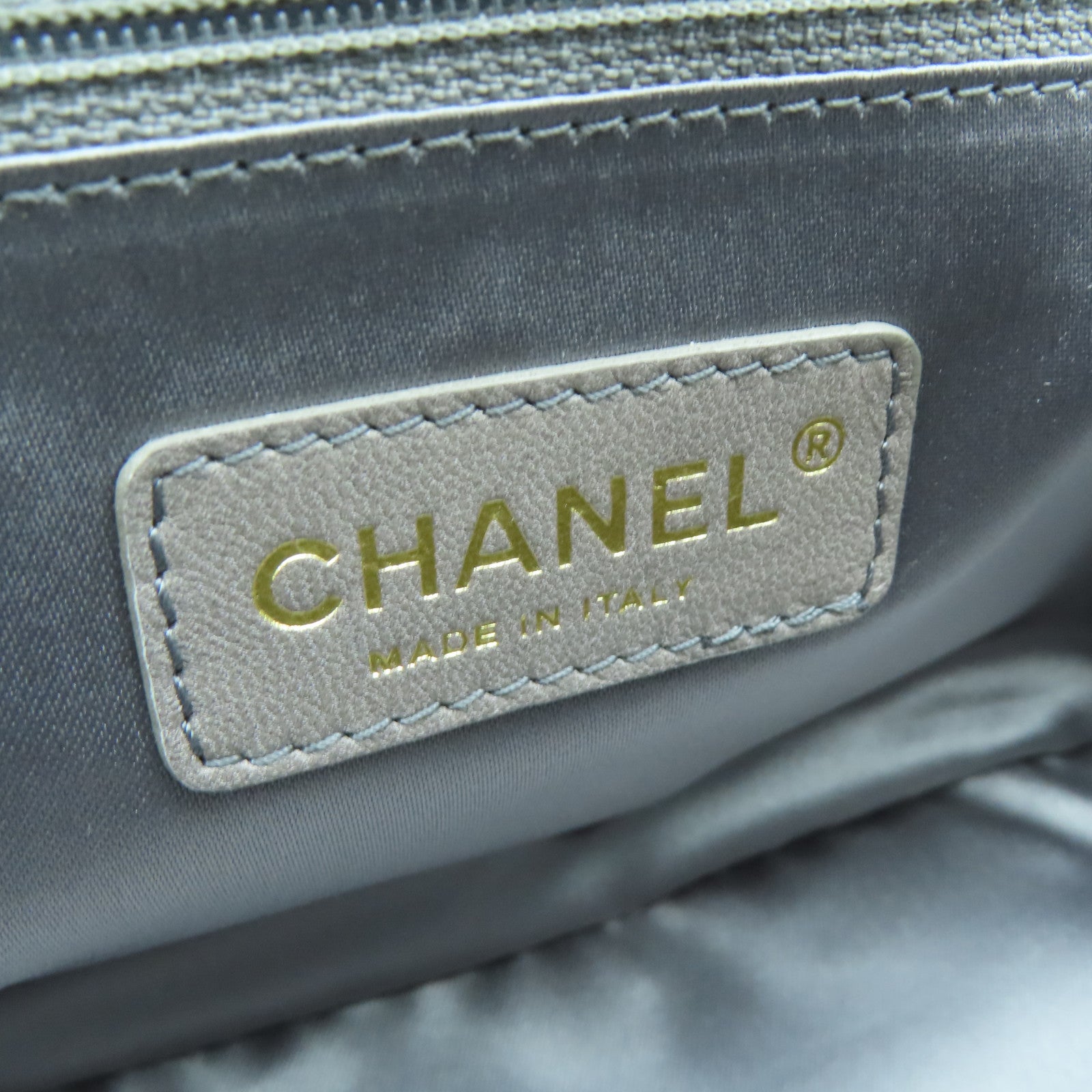 CHANEL furry Shoulder Bag gold buckle shoulder bag black