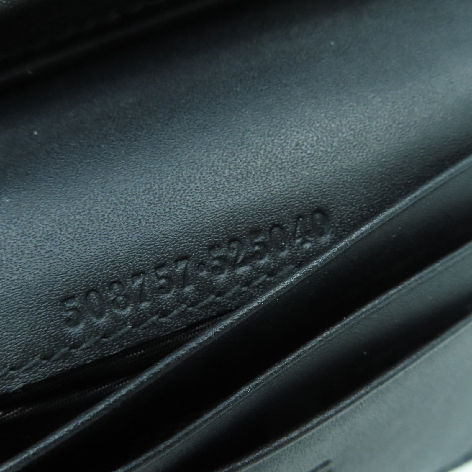 GUCCI 塗層帆布Wallet金扣錢包啡色