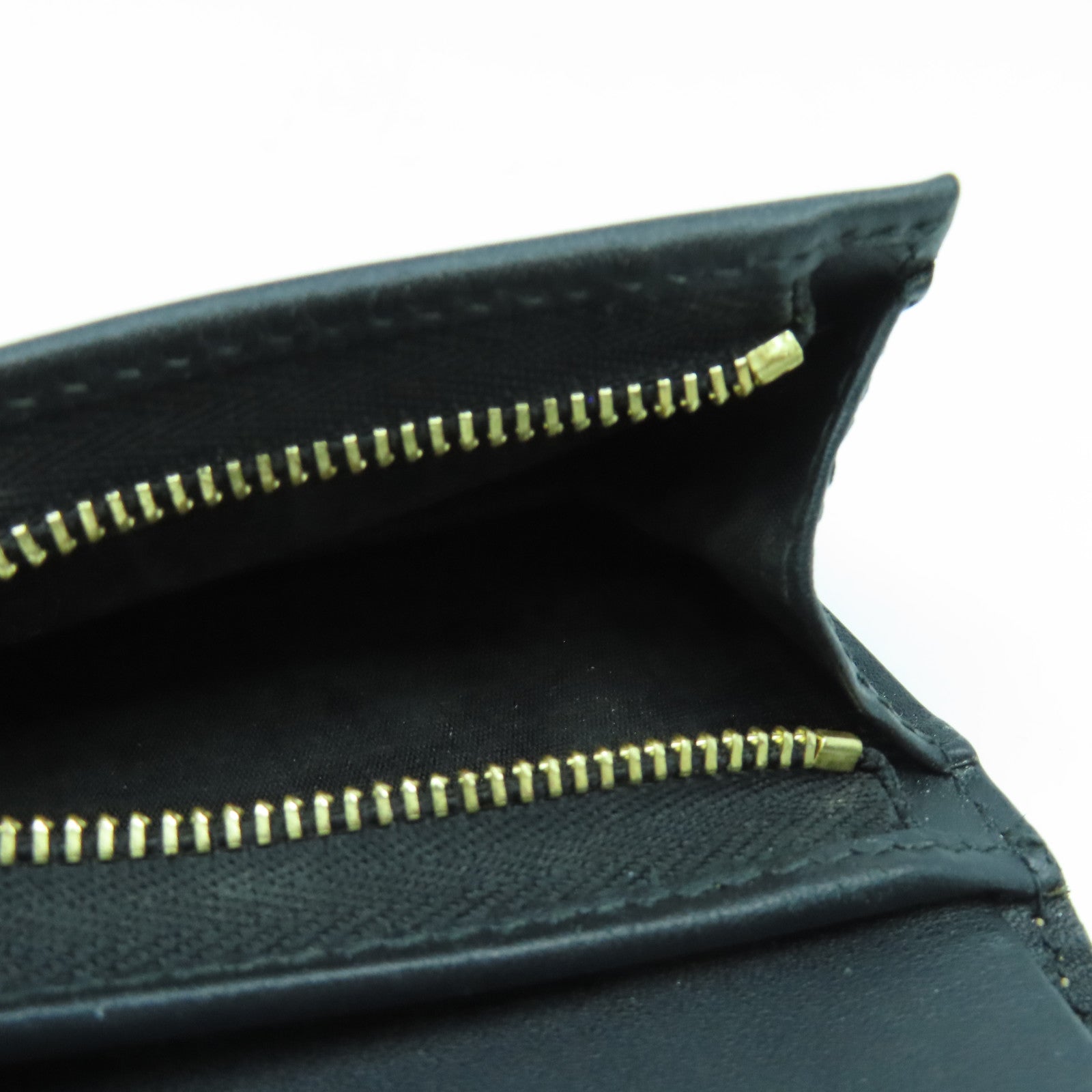 GUCCI 塗層帆布Wallet金扣錢包啡色