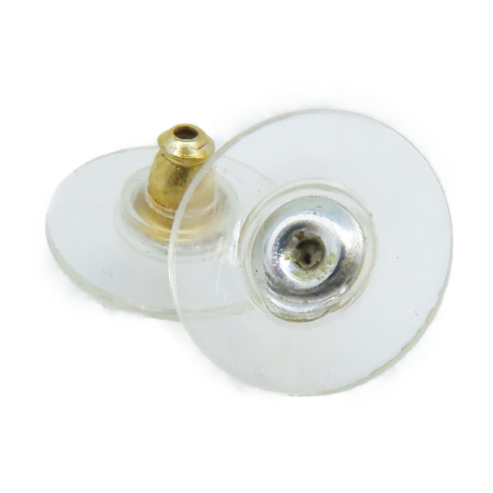 CHANEL 金屬CC Logo Earrings耳環金色