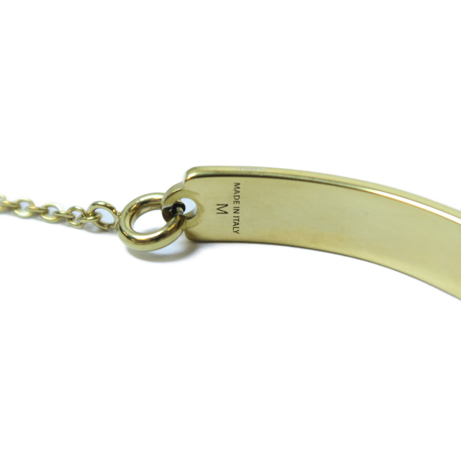 FENDI 金屬Bangle手鐲金色Fendi#M/#15.5cm