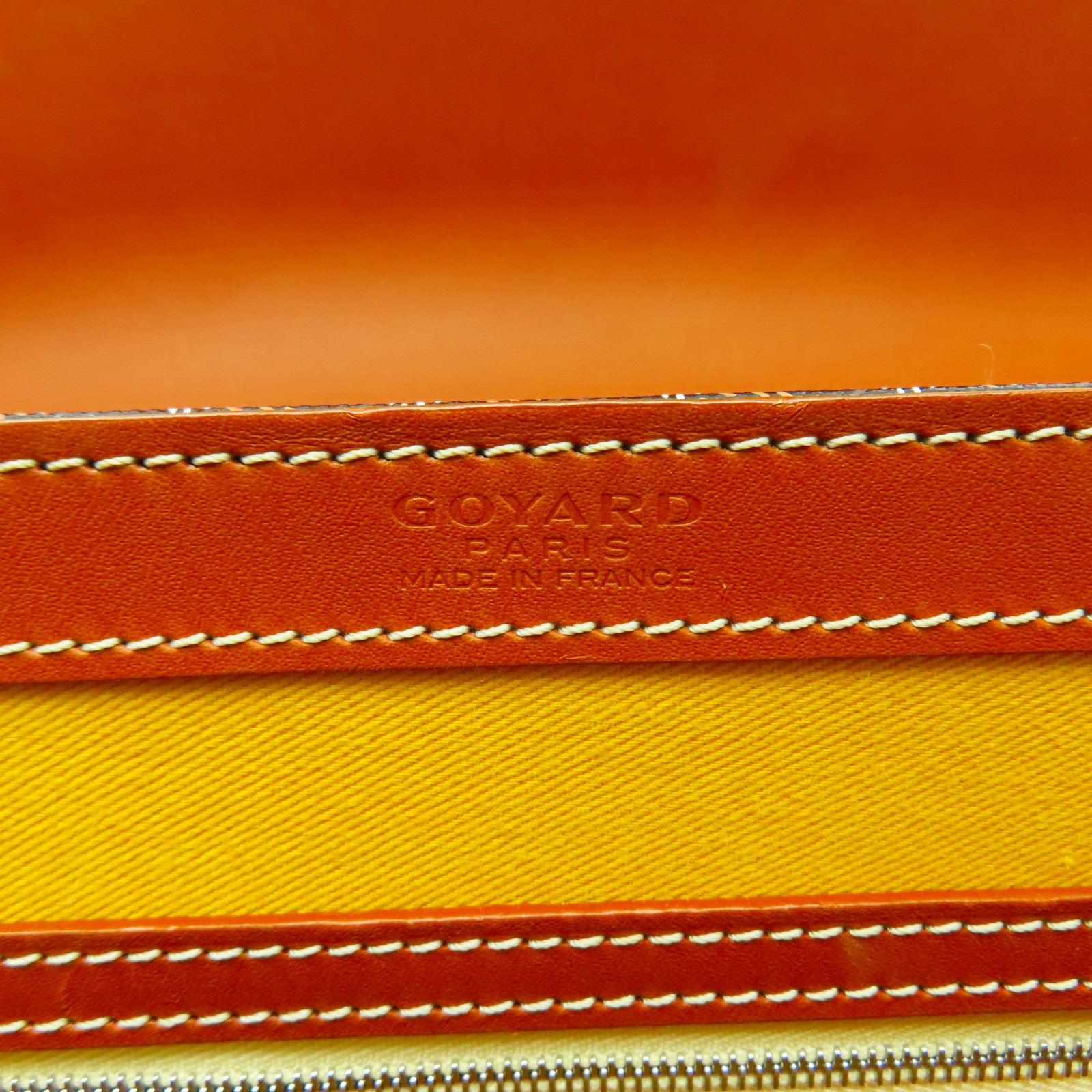GOYARD 塗層帆布Saigon GM銀扣手挽袋啡色