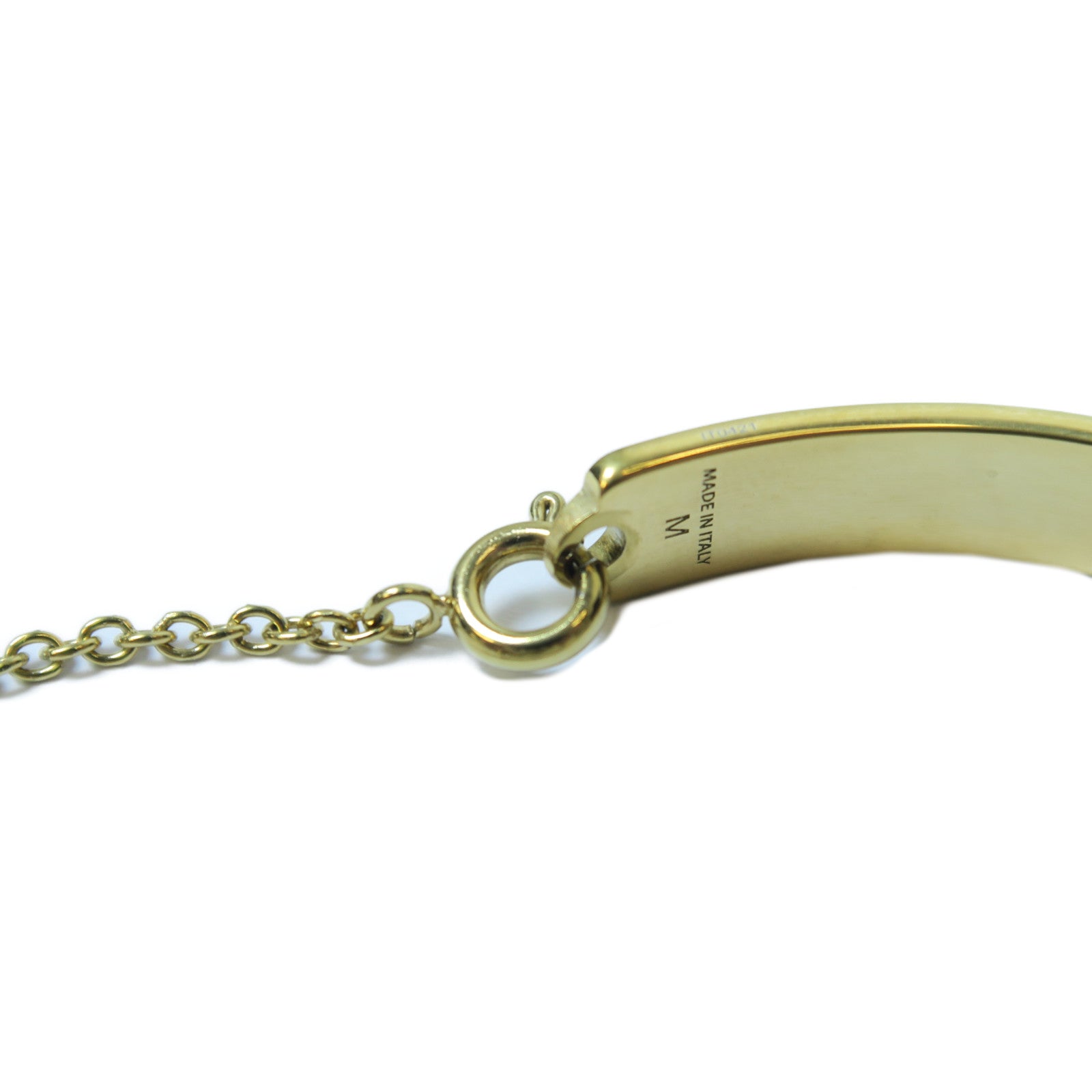 FENDI 金屬Bangle手鐲金色Fendi#M/#15.5cm