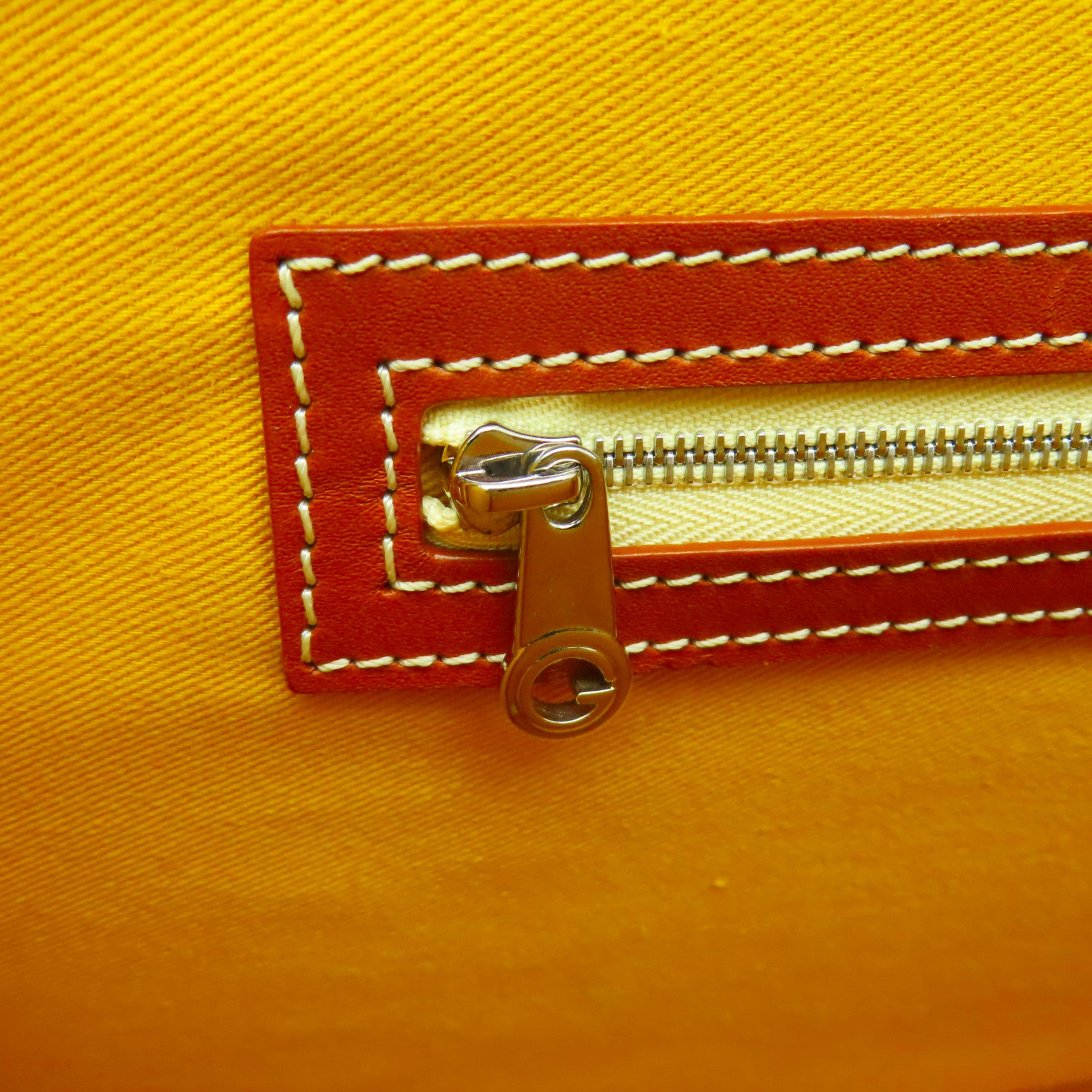 GOYARD 塗層帆布Saigon GM銀扣手挽袋啡色