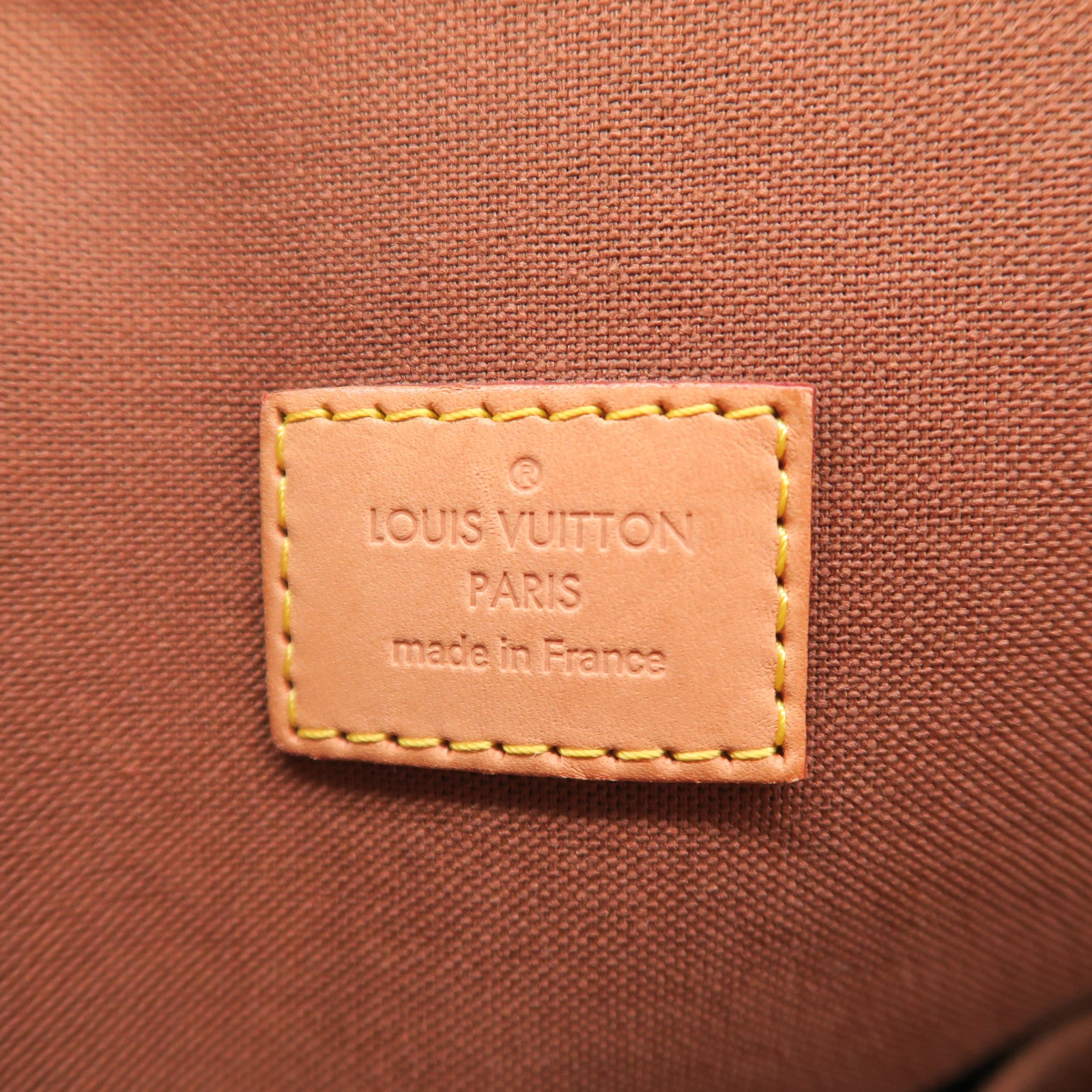 LOUIS VUITTON Monogram Cabas Beaubourg金扣肩背袋啡色