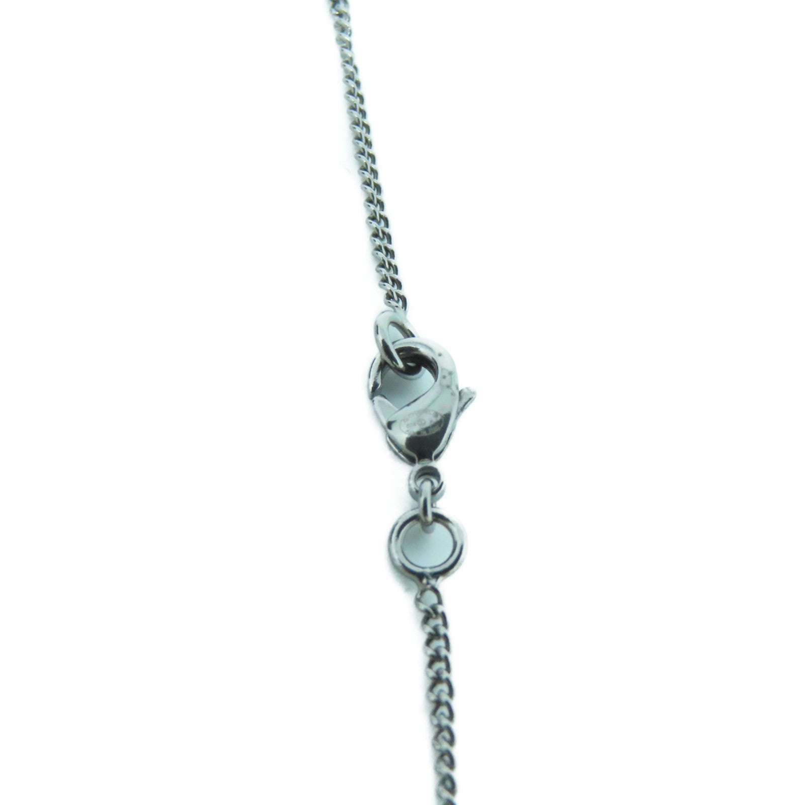 CHANEL 金属Necklace银扣项链银色