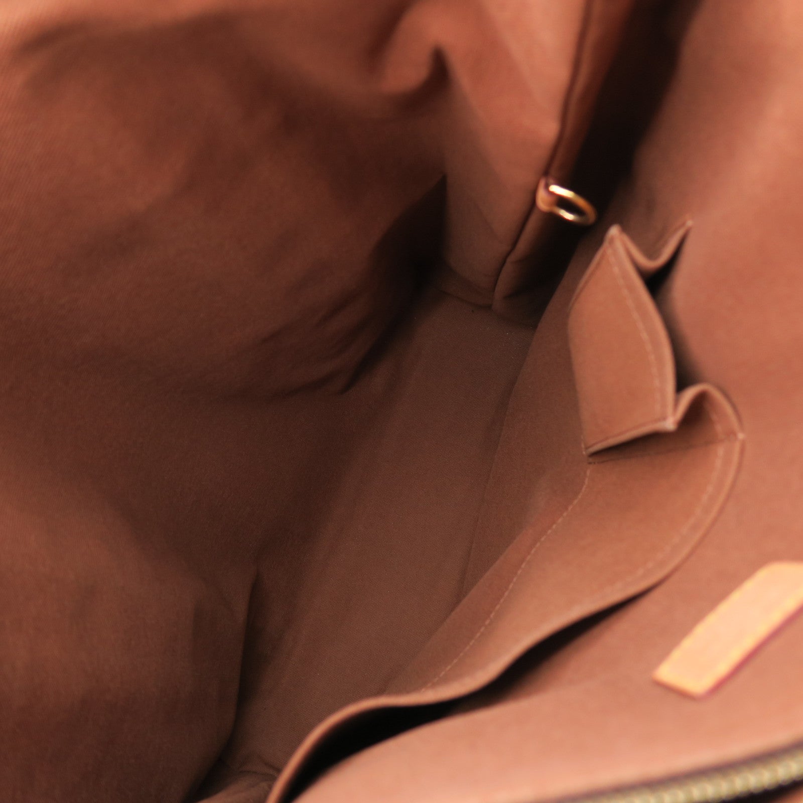 LOUIS VUITTON Monogram Cabas Beaubourg金扣肩背袋啡色