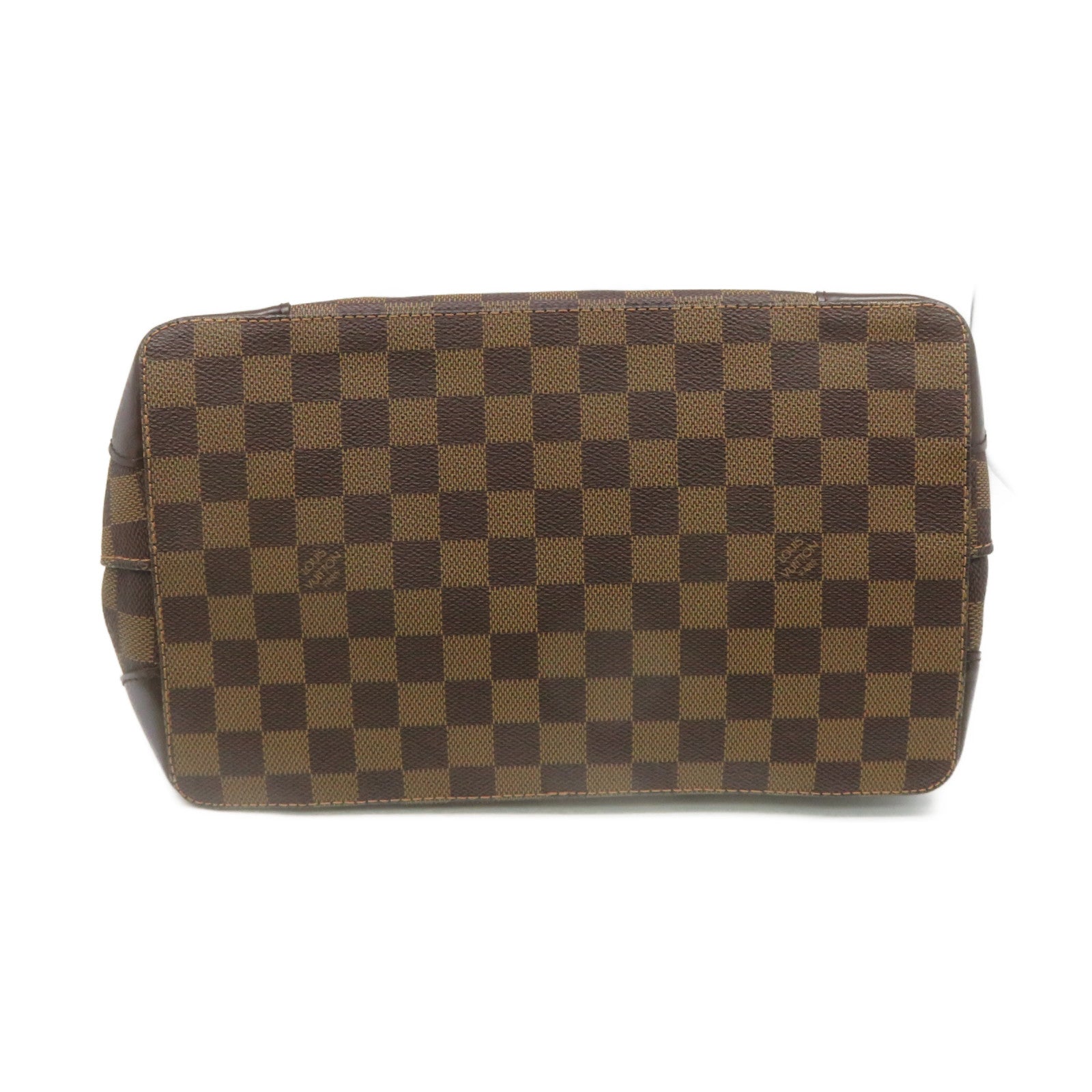 LOUIS VUITTON Damier Hampstead PM Tote Bag brown brown